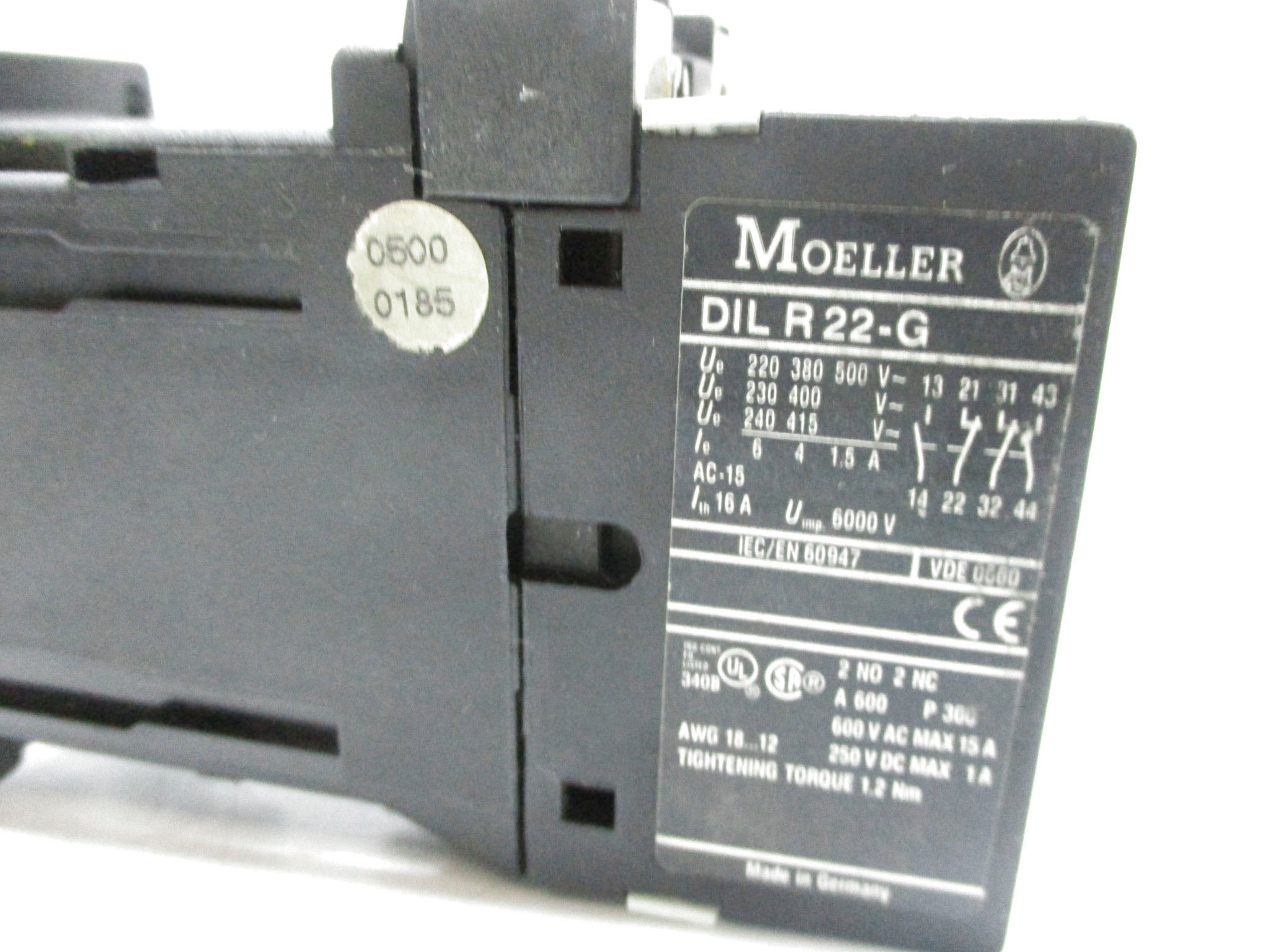 KLOCKNER MOELLER DILR22-G 24VDC UNMP