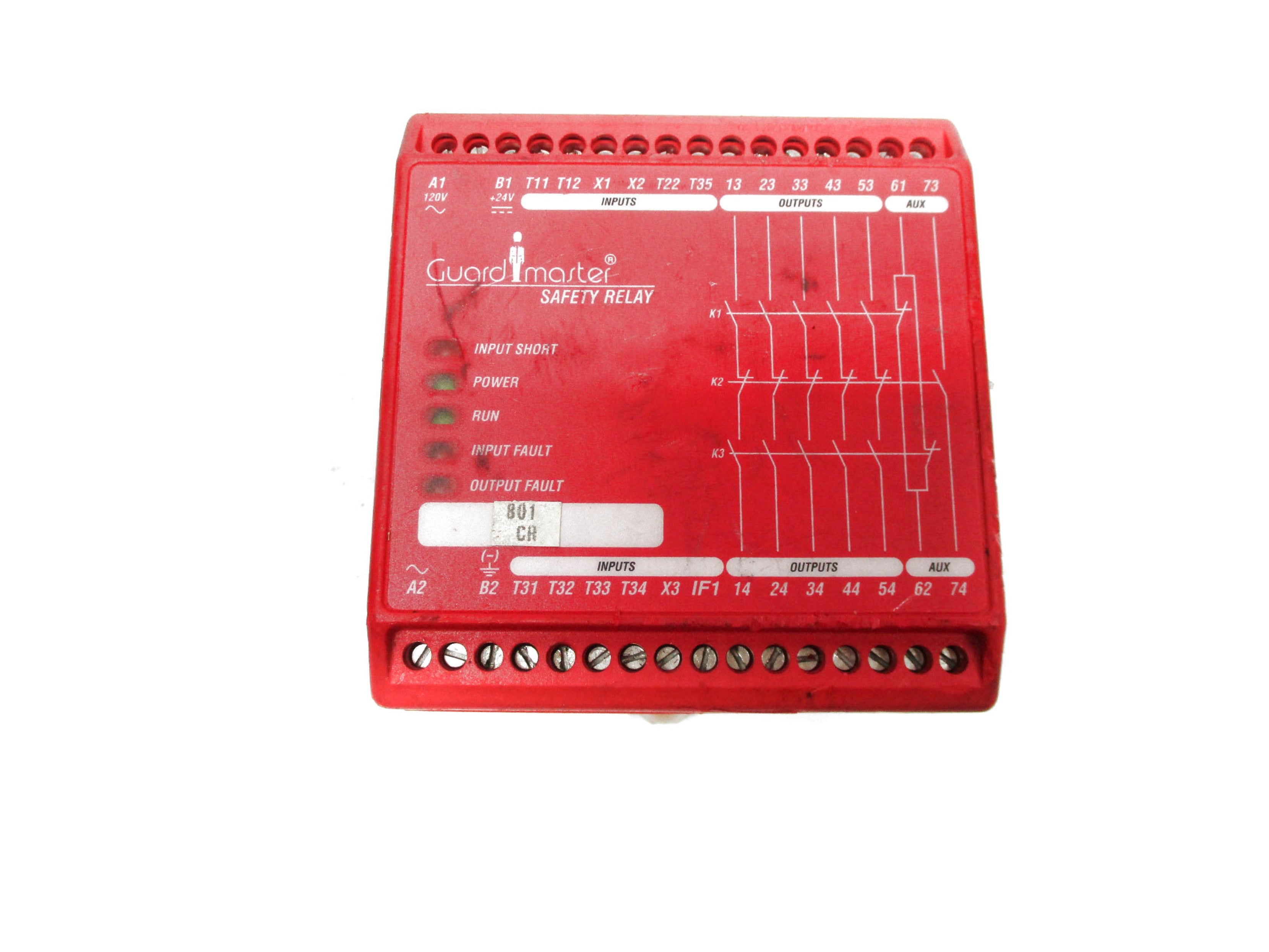 ALLEN BRADLEY 440R-ZBR520AZ1 SER. A 120V (AS PICTURED) UNMP