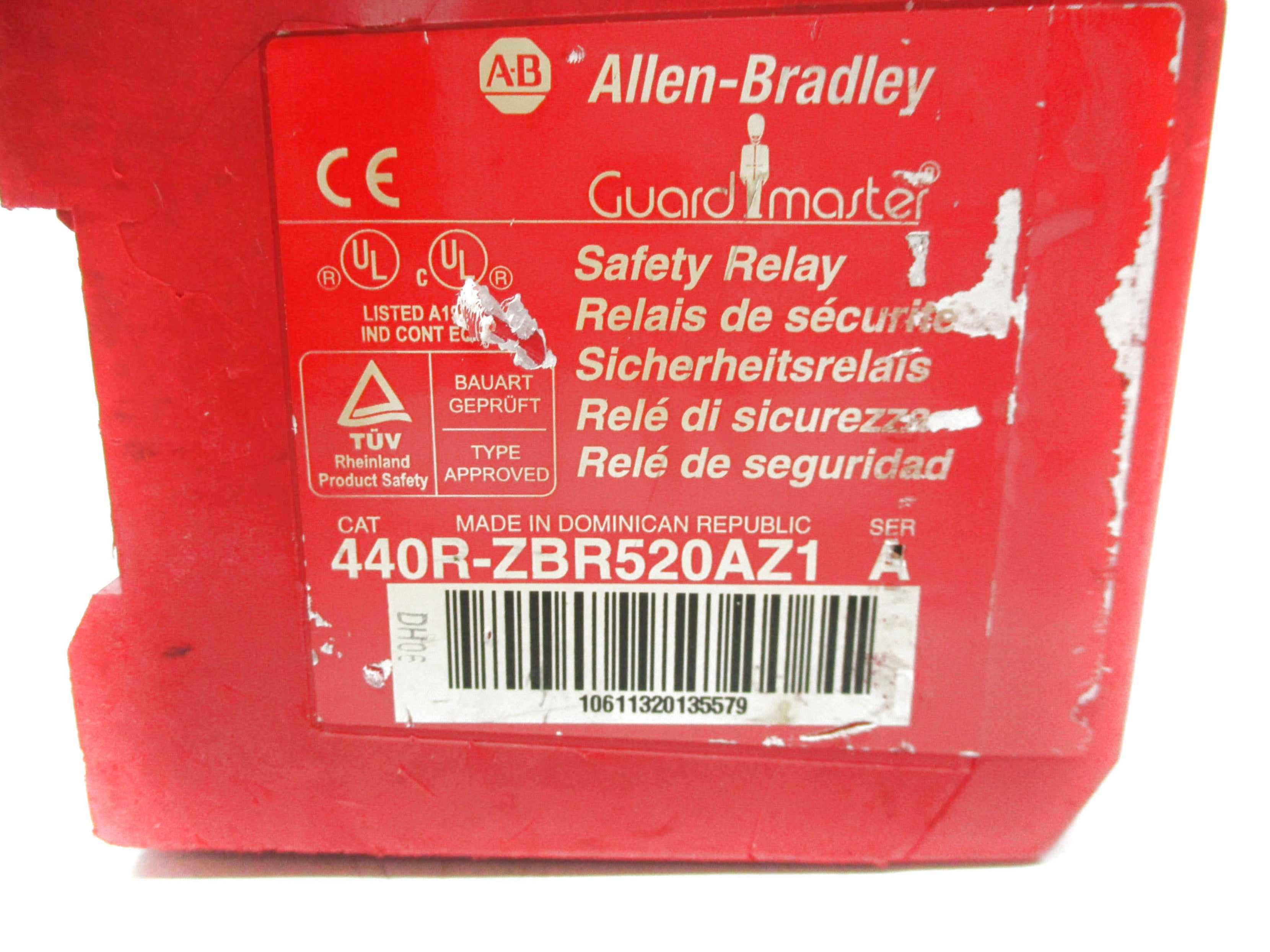 ALLEN BRADLEY 440R-ZBR520AZ1 SER. A 120V (AS PICTURED) UNMP
