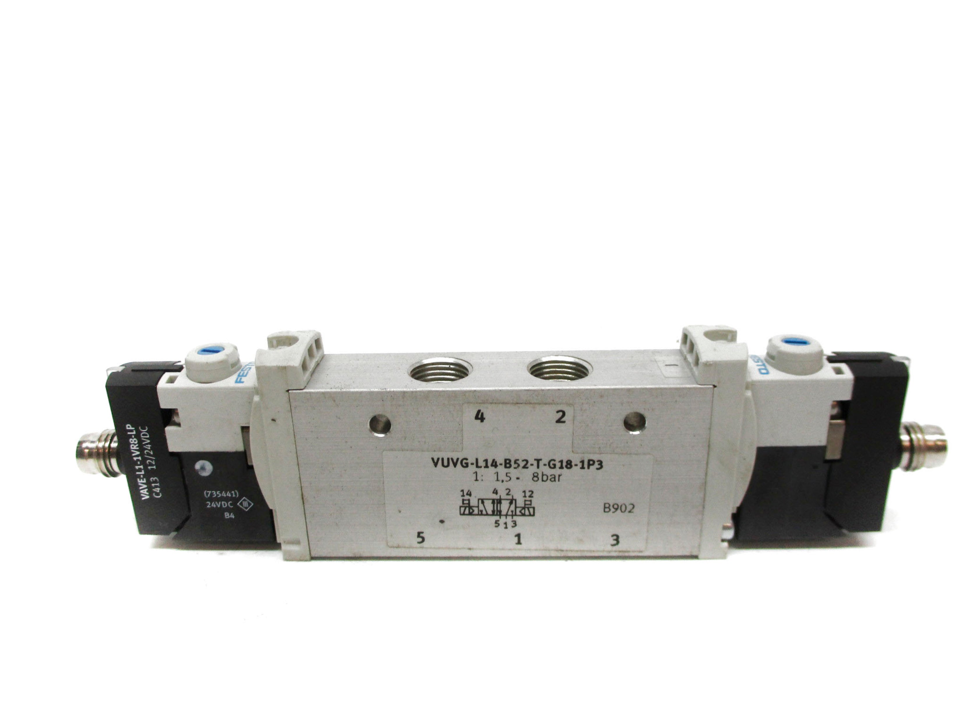 FESTO VUVG-L14-B52-T-G18-1P3 12/24VDC UNMP