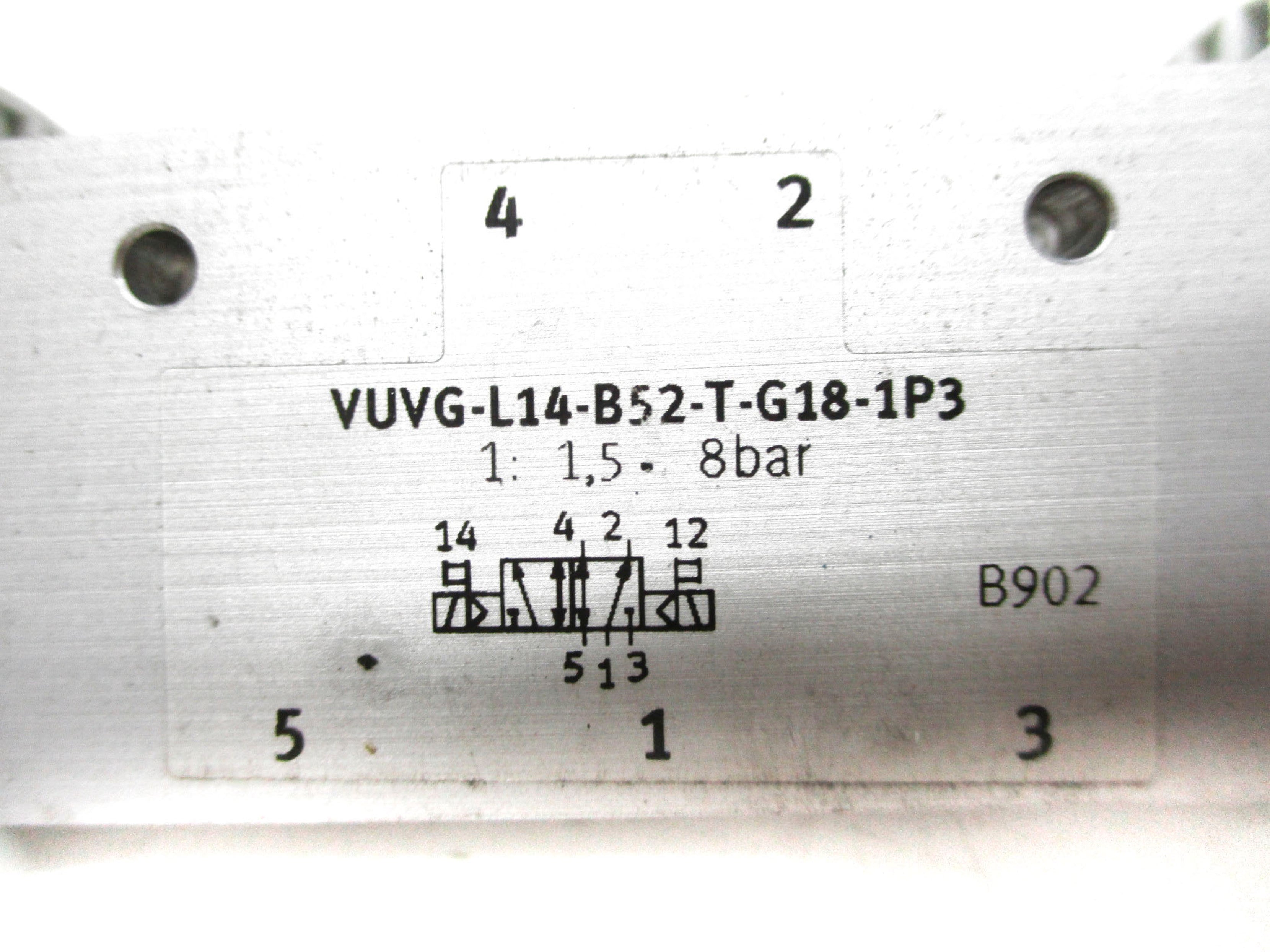 FESTO VUVG-L14-B52-T-G18-1P3 12/24VDC UNMP