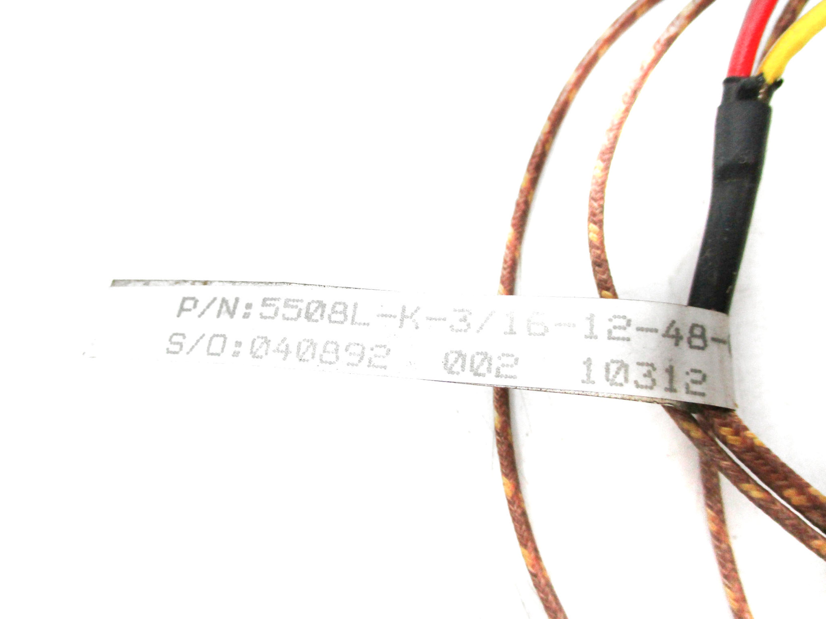 THERMO-COUPLE 5508L-K-3/16-12-48-0 UNMP