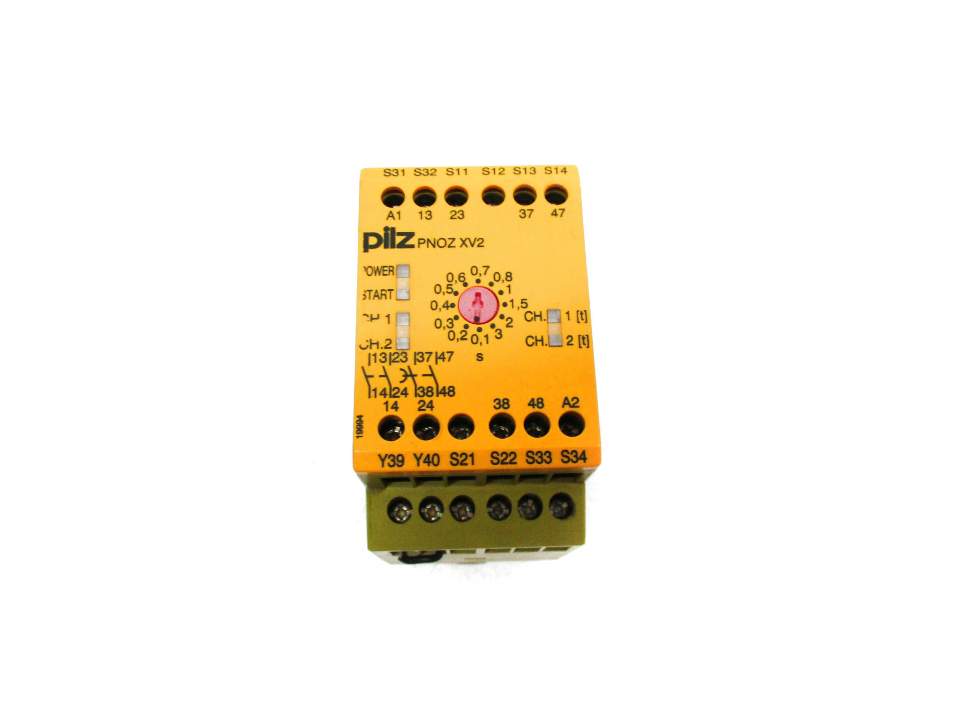 PILZ PNOZ-XV2-3/24VDC-2N/O-2N/OT 24VDC 240VAC (AS PICTURED) UNMP