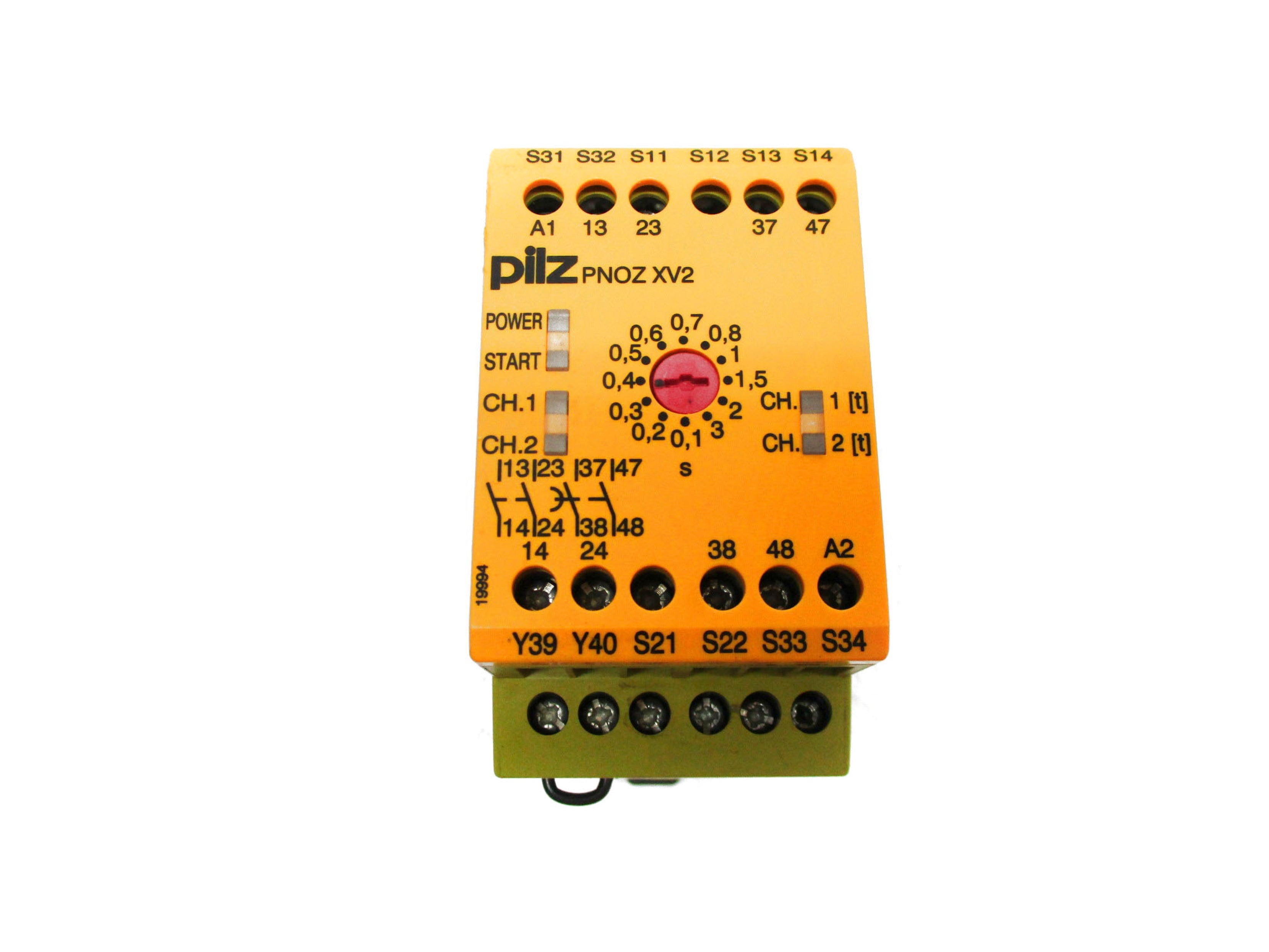 PILZ PNOZ-XV2-3/24VDC-2N/O-2N/OT 24VDC 240VAC UNMP