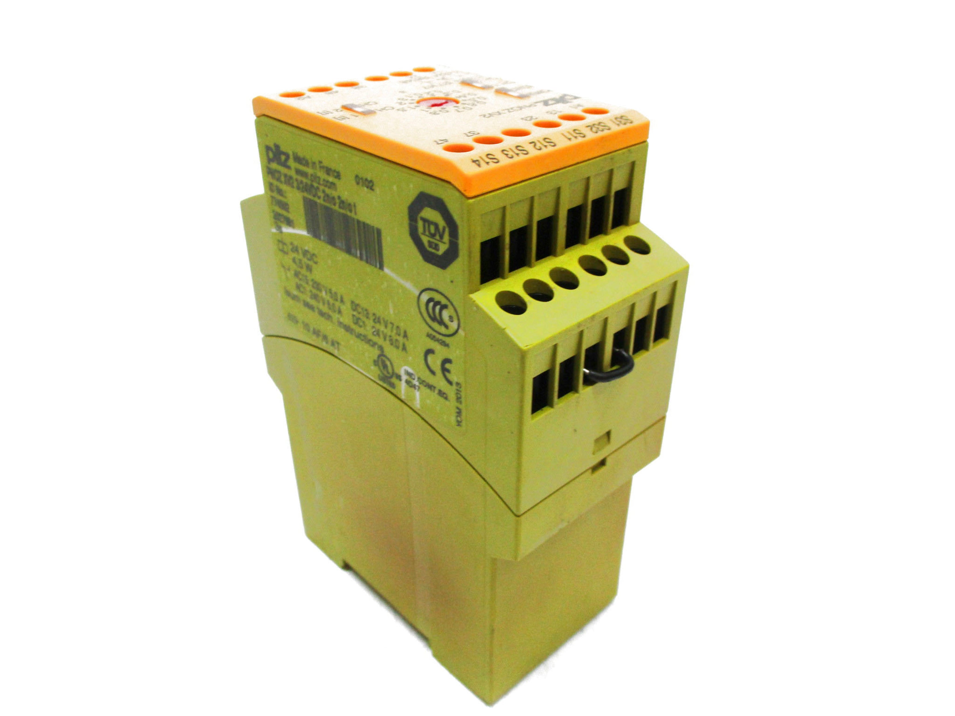 PILZ PNOZ-XV2-3/24VDC-2N/O-2N/OT 24VDC 240VAC UNMP