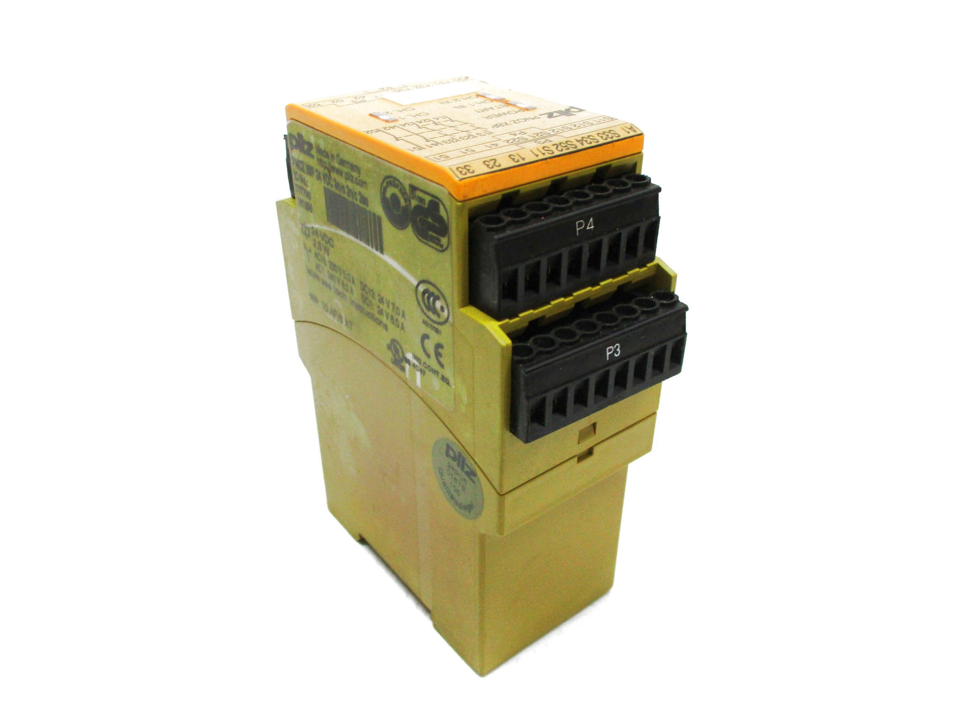 PILZ PNOZ-X8P-24VDC-3N/O-2N/C-2SO 24VDC 240VAC UNMP