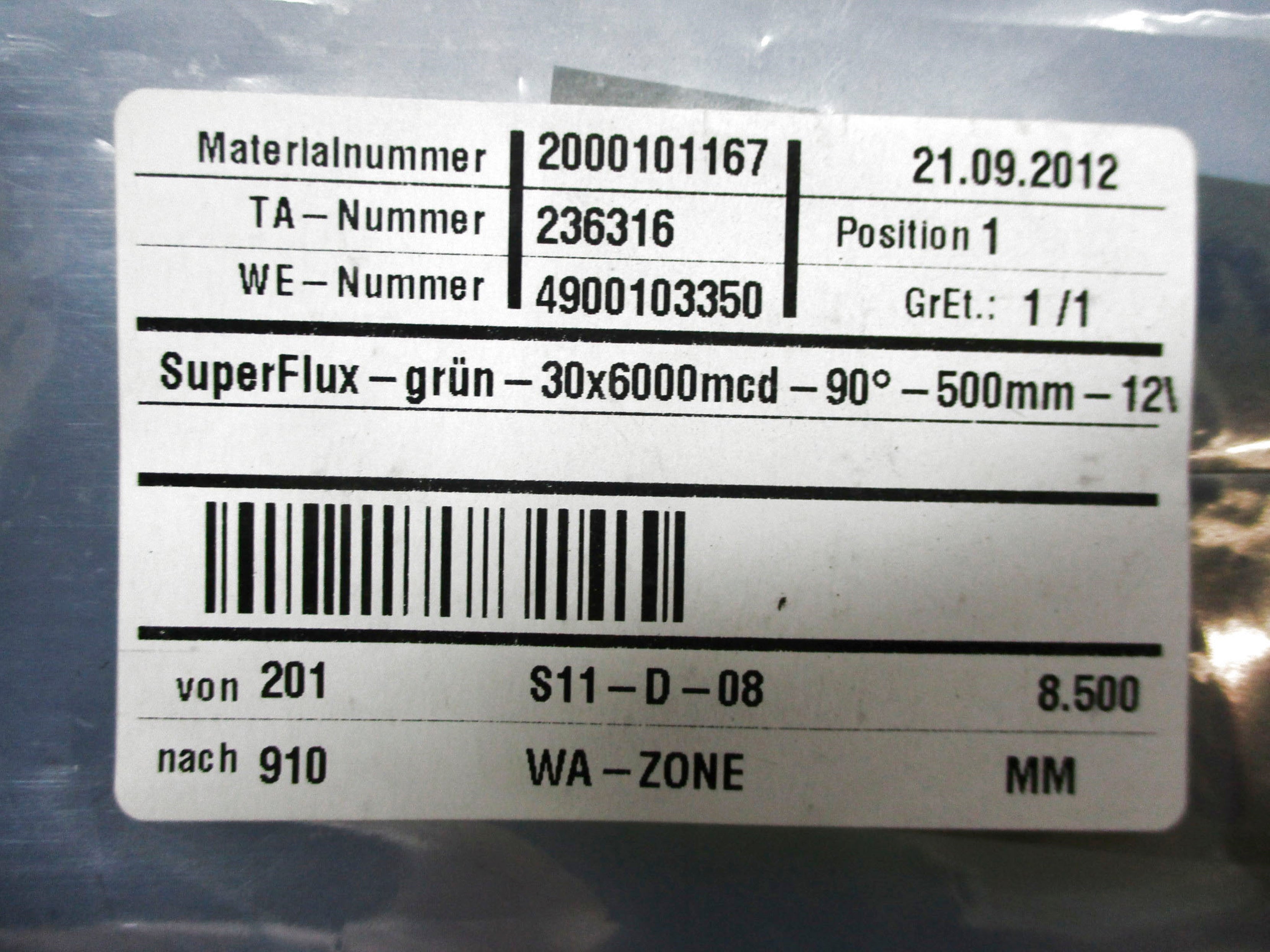 INDUSTRIAL MRO S11-D-08 NSNP