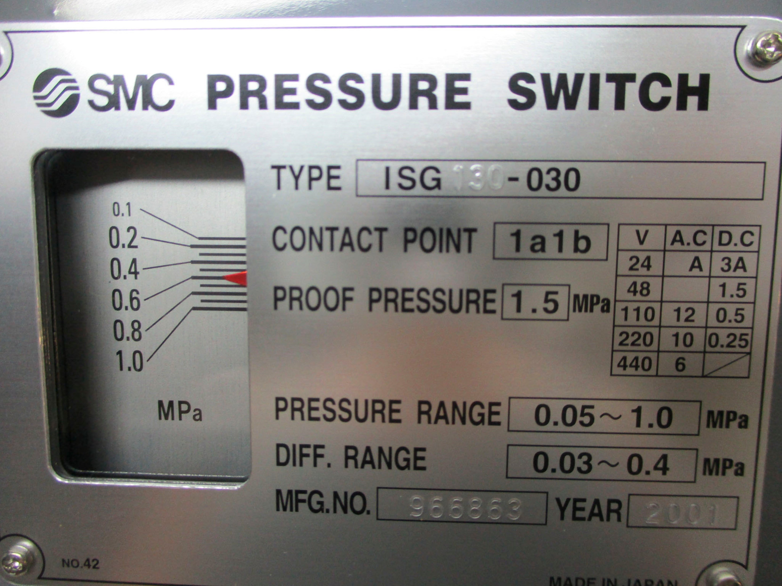 SMC ISG130-030 NSMP