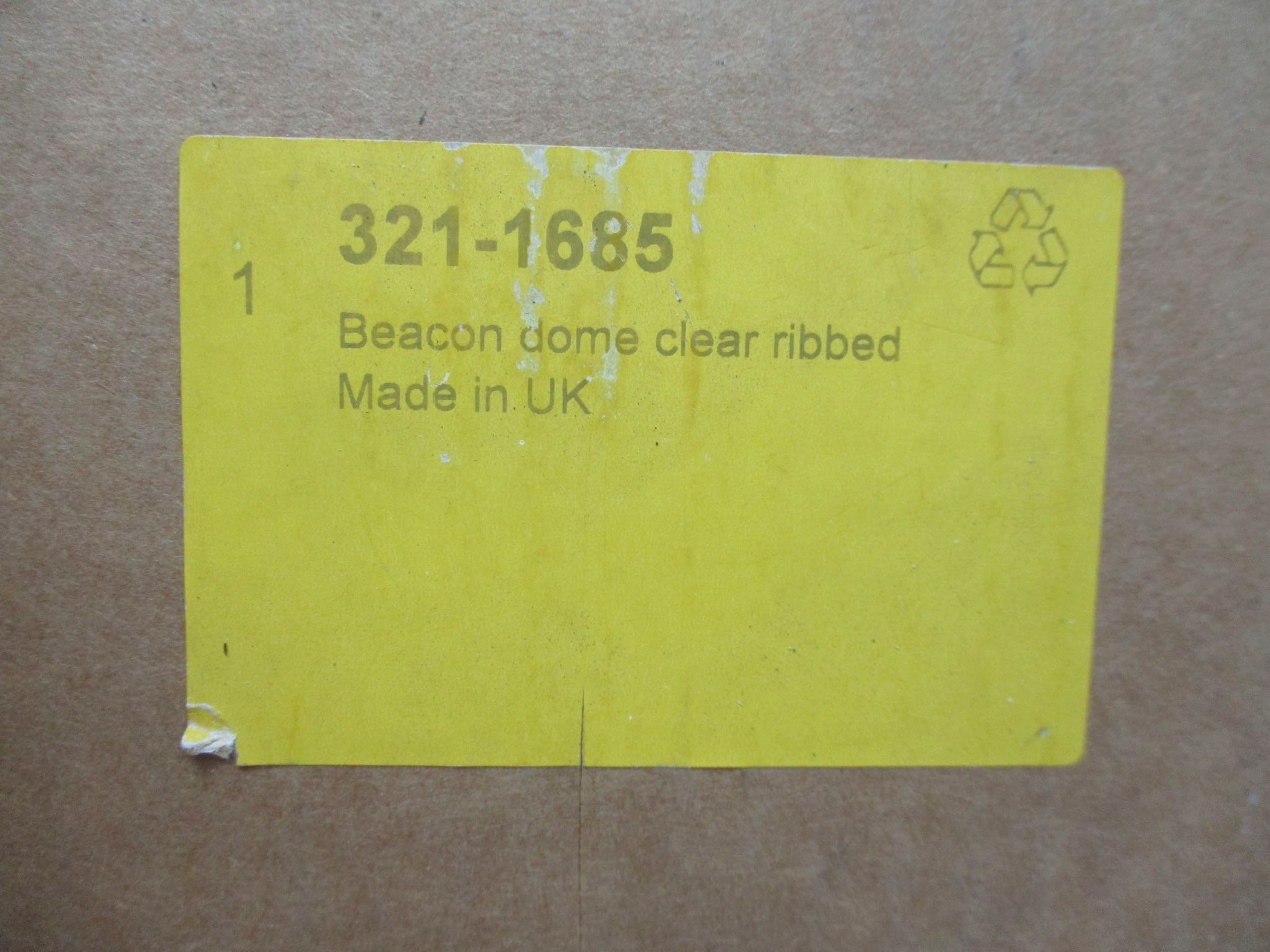 D.G. CONTROLS LIMITED 321-1685 (CLEAR) NSMP