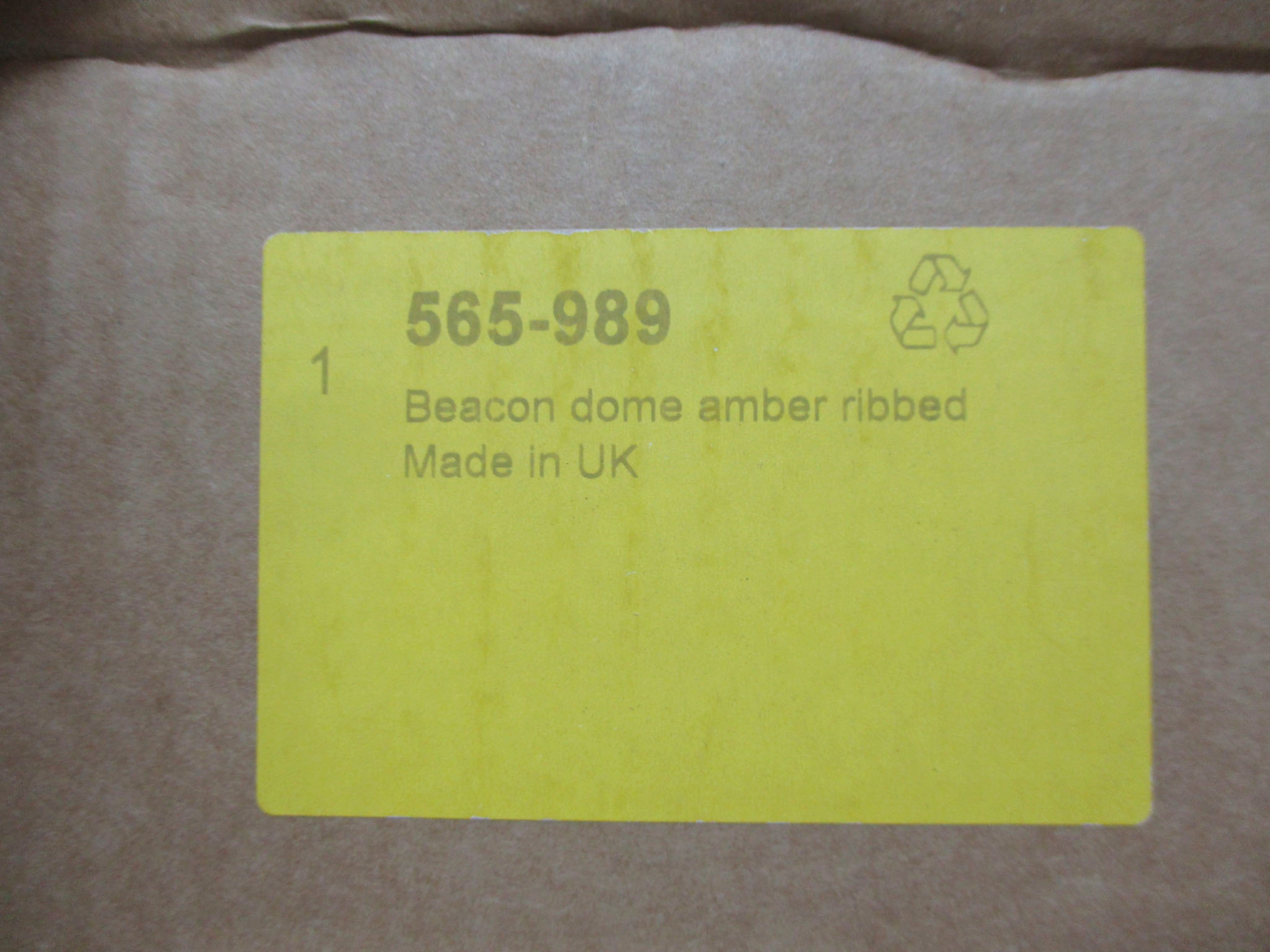 D.G. CONTROLS LIMITED 585-989 (AMBER) NSMP