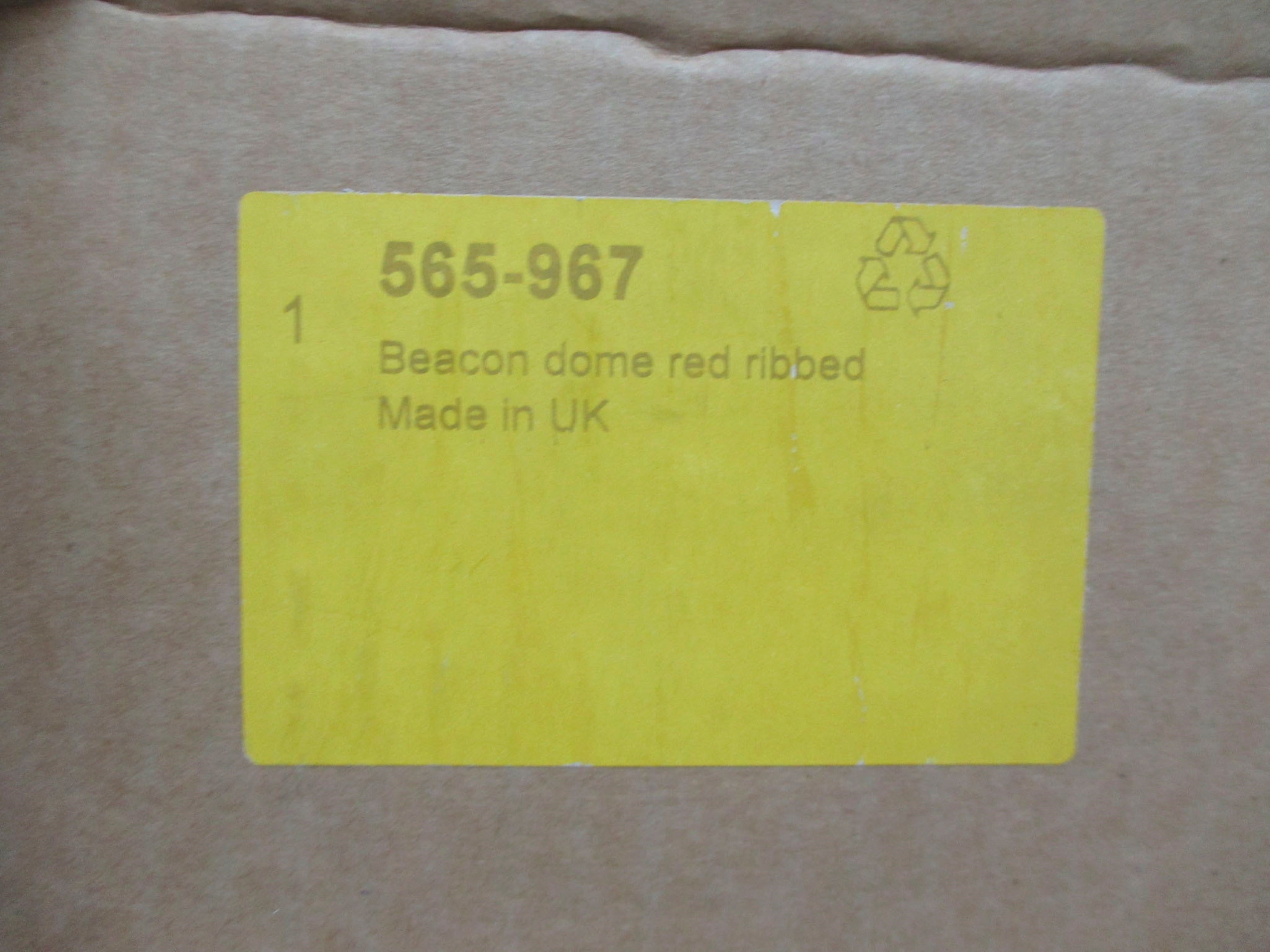 D.G. CONTROLS LIMITED 565-967 (RED) NSMP