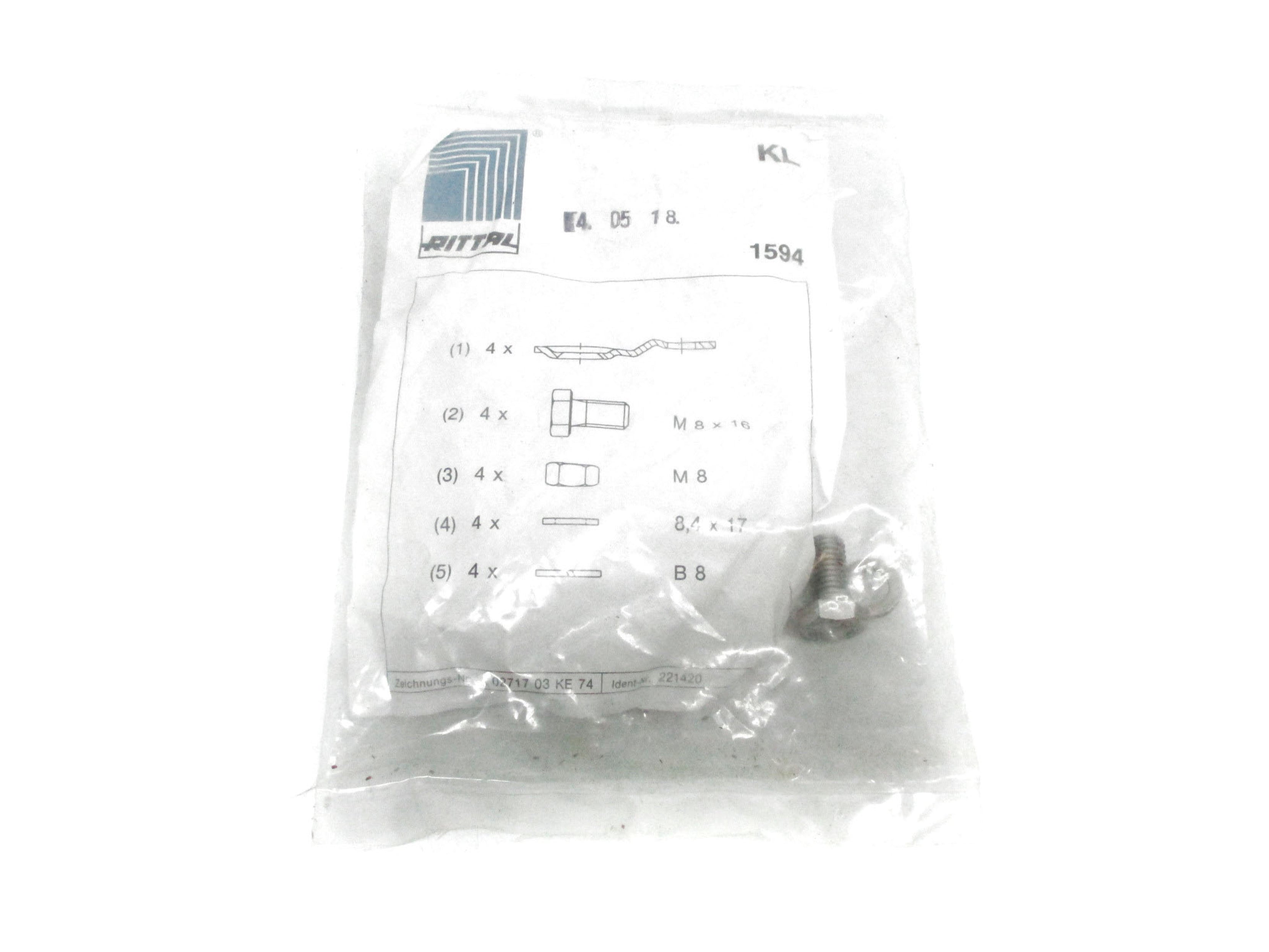 RITTAL 1594 (PKG OF 4) NSMP