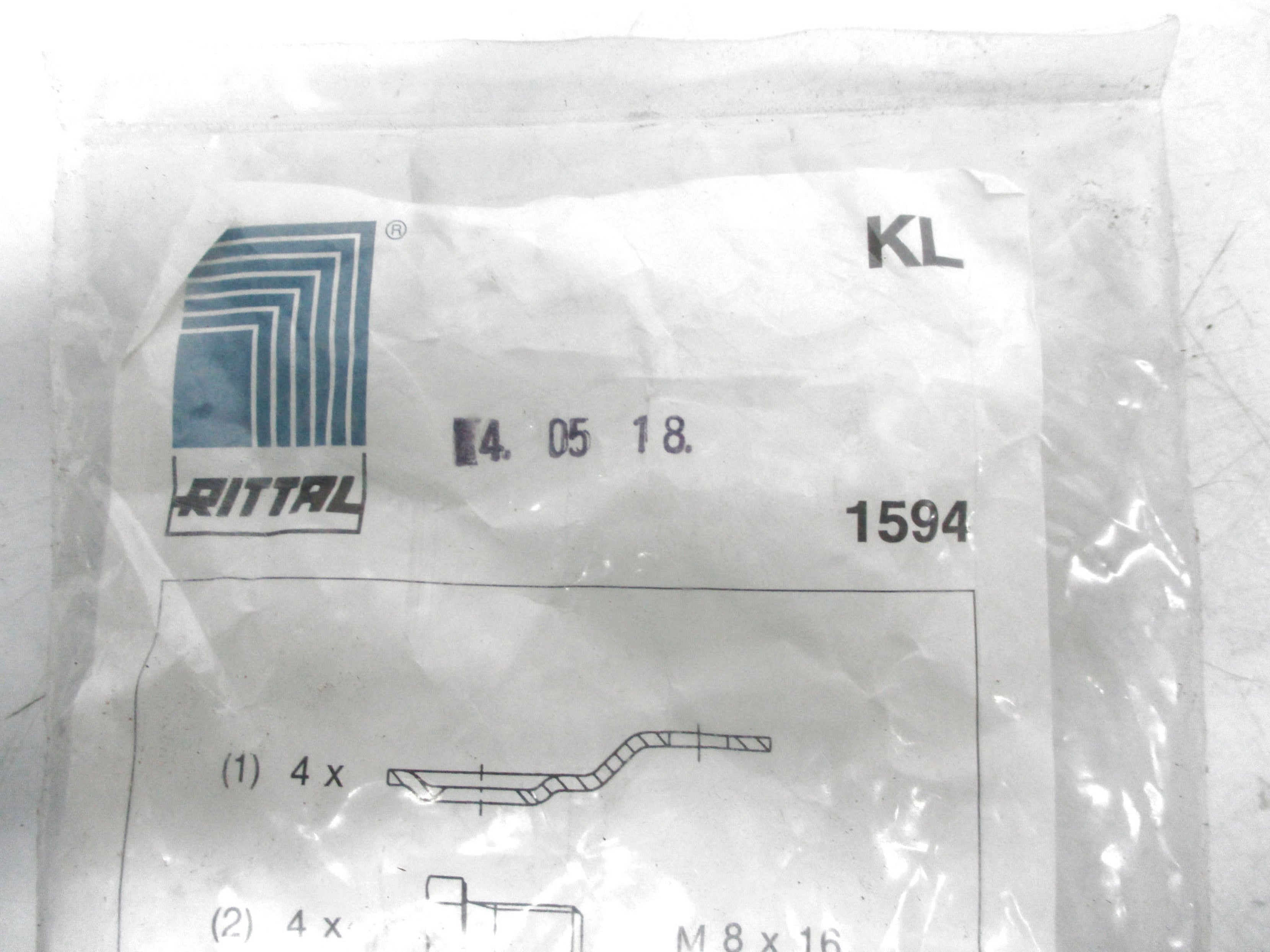 RITTAL 1594 (PKG OF 4) NSMP