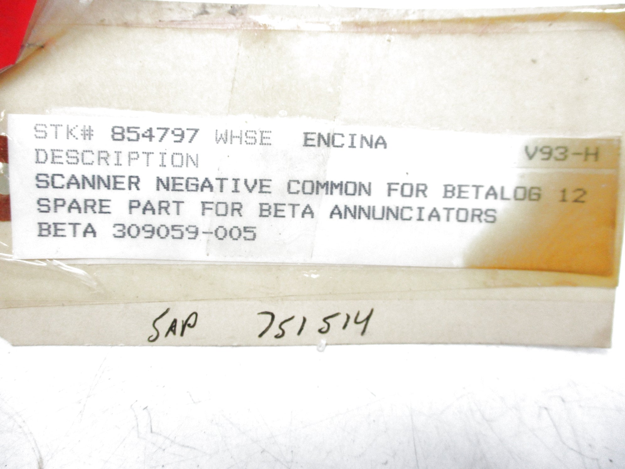 BETA PRODUCTS 309059 UNMP