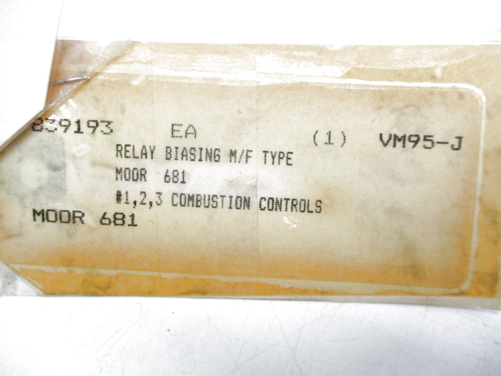 MOORE PRODUCTS 681 NSMP