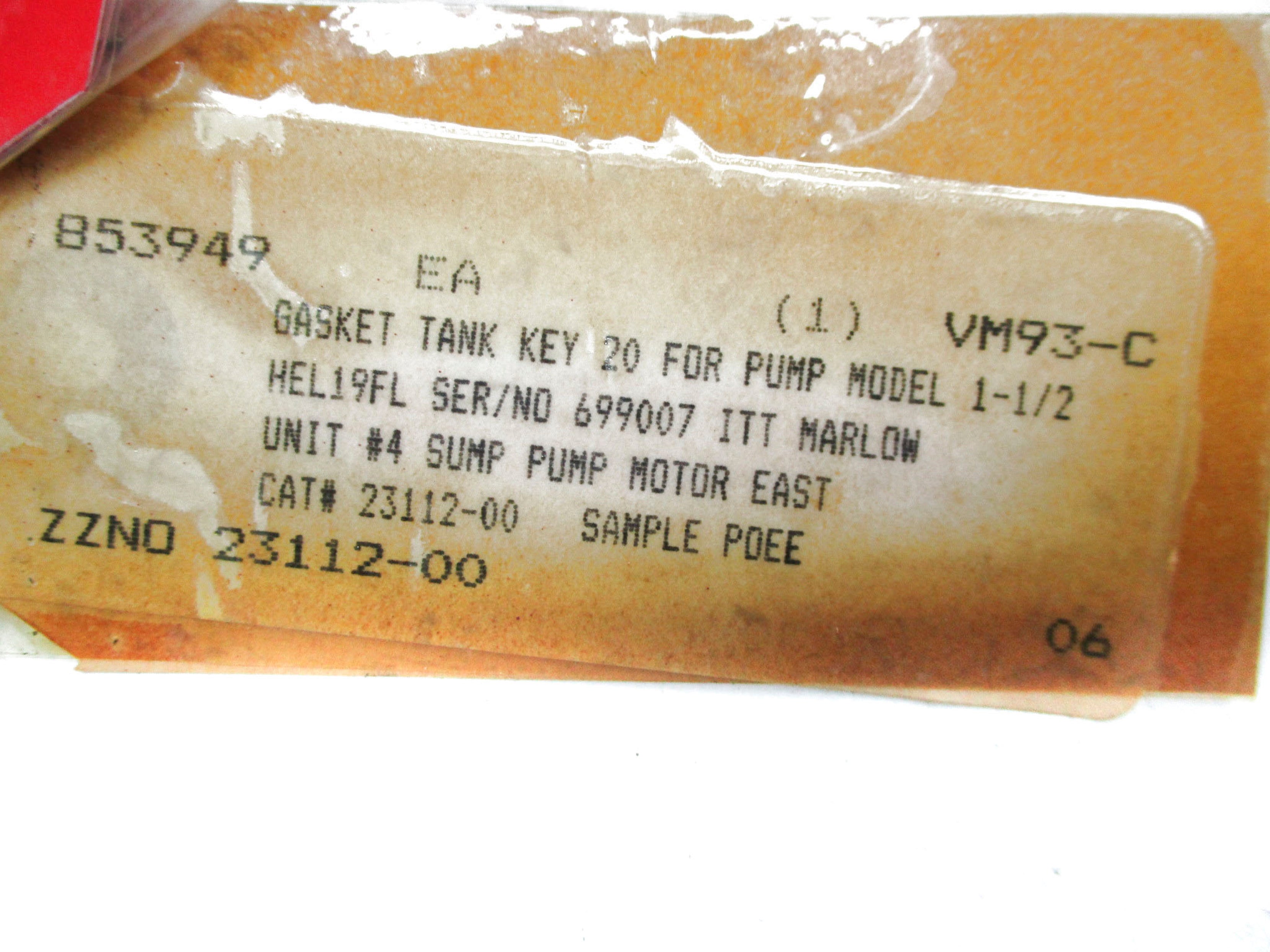 INDUSTRIAL MRO 23112-00 NSNP