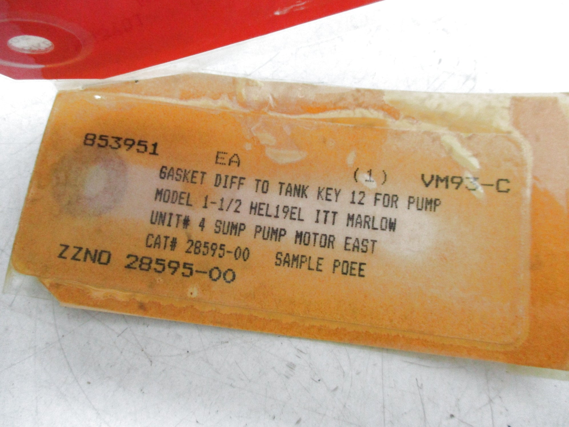INDUSTRIAL MRO 28595-00 NSNP
