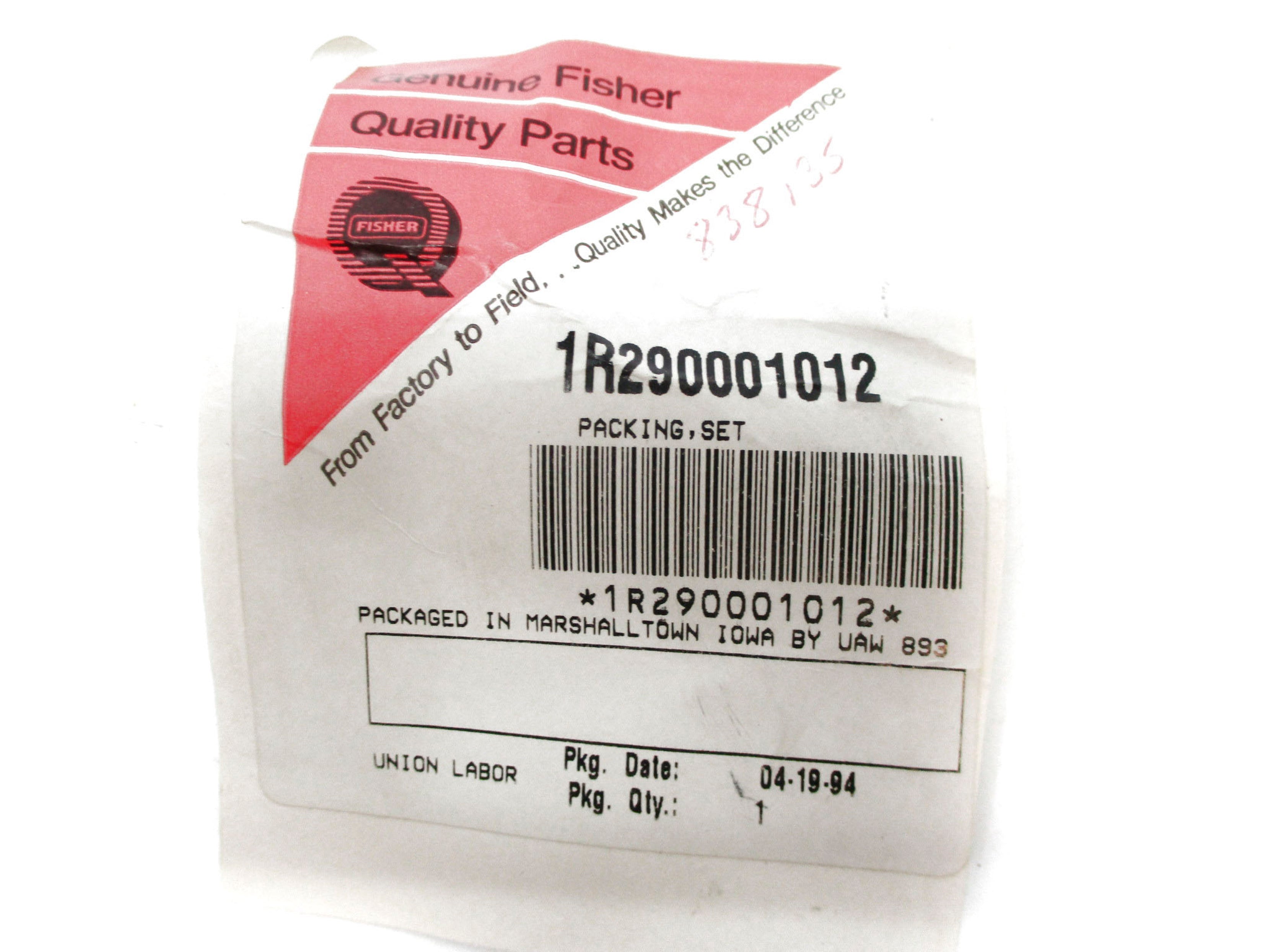 FISHER 1R290001012 NSNP