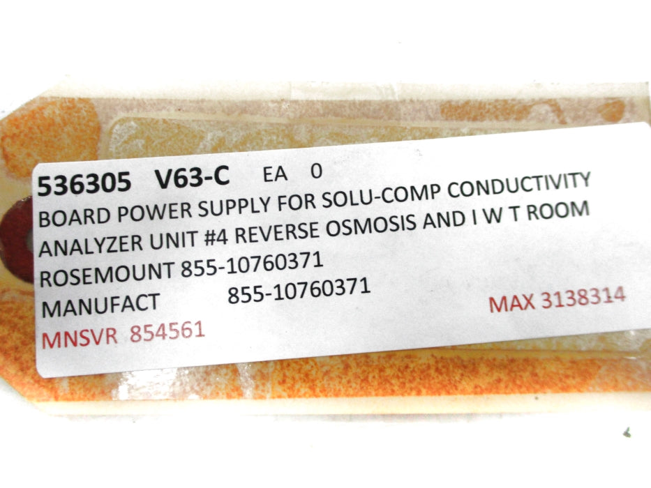 INDUSTRIAL MRO 536305 855-10760371 NSNP