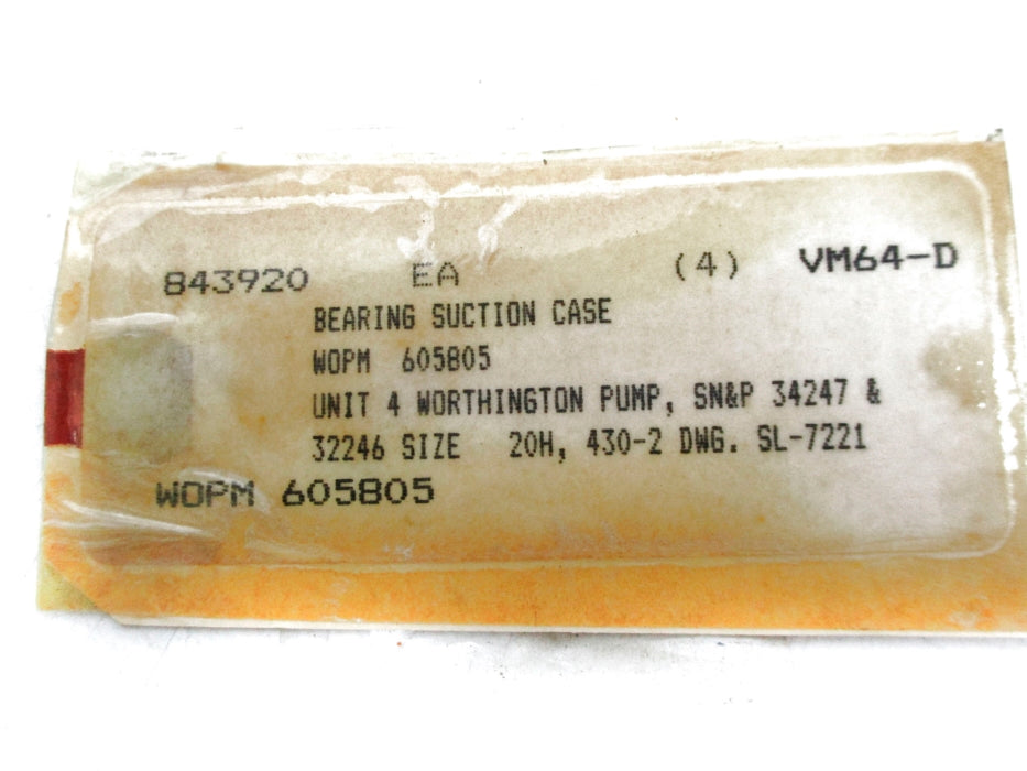 INDUSTRIAL MRO 843920 605805 NSNP