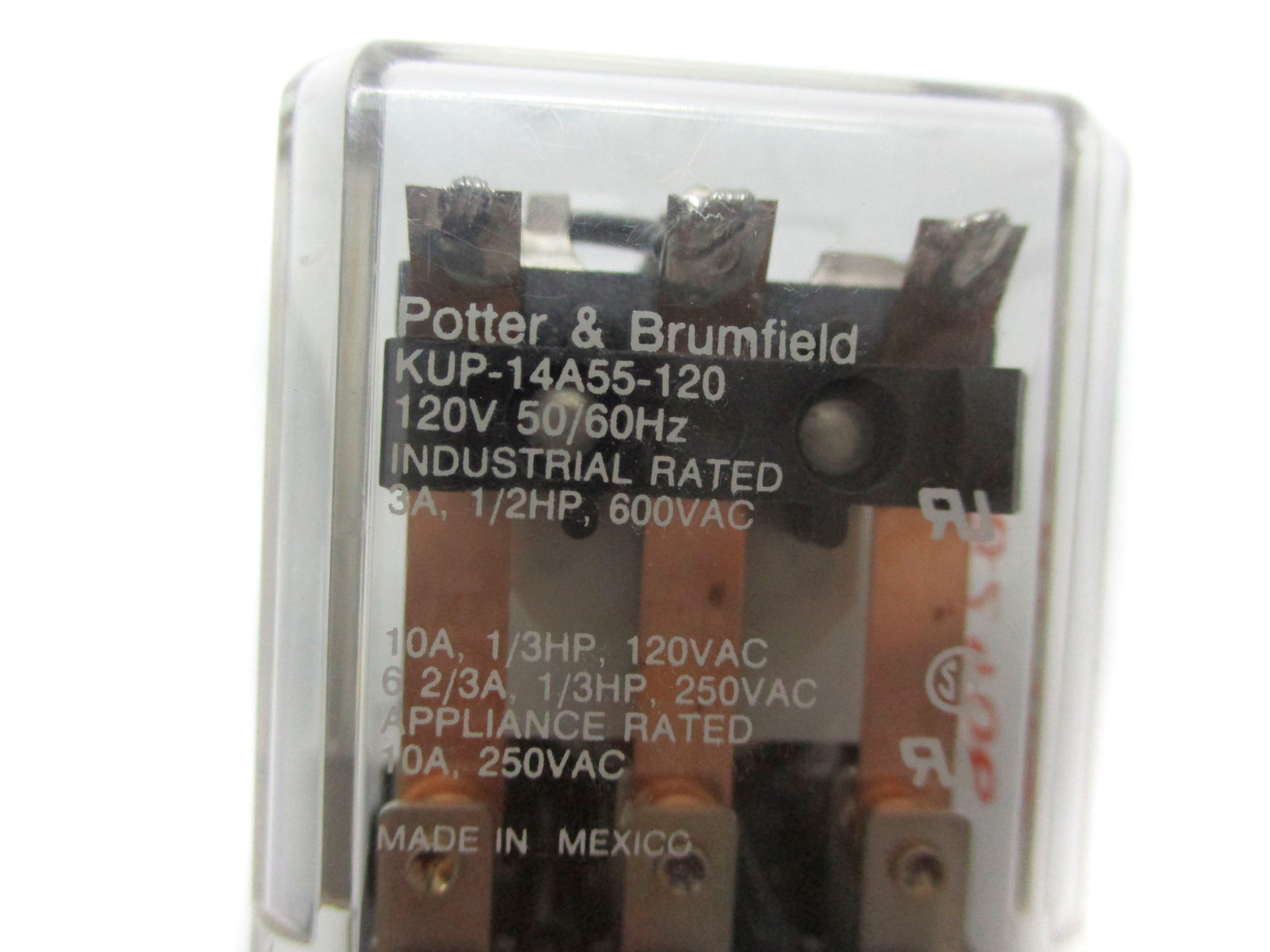 POTTER&BRUMFIELD KUP-14A55-120 120V 3A NSNP