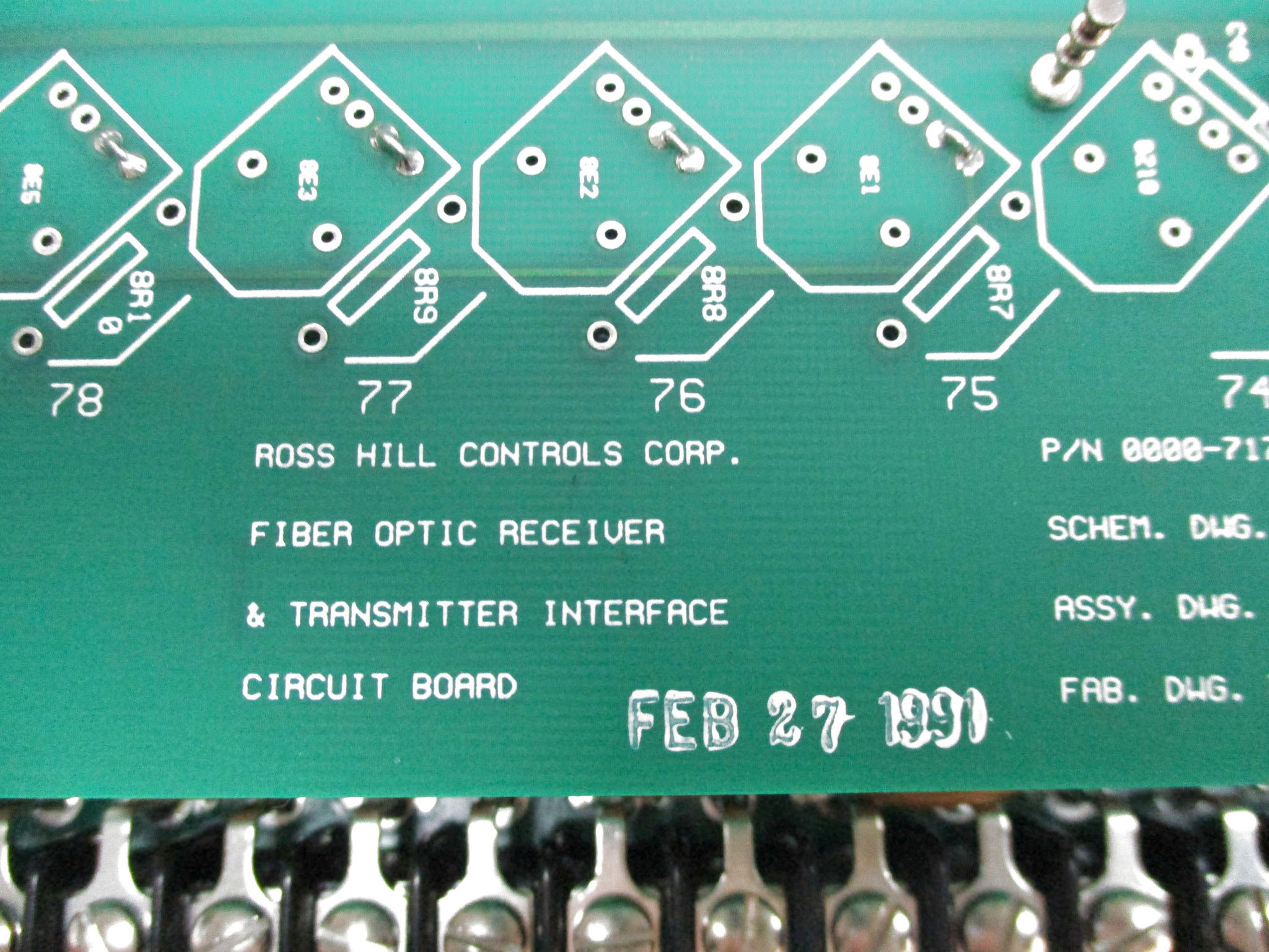 ROSS HILL CONTROLS 0000-7505-00 NSNP
