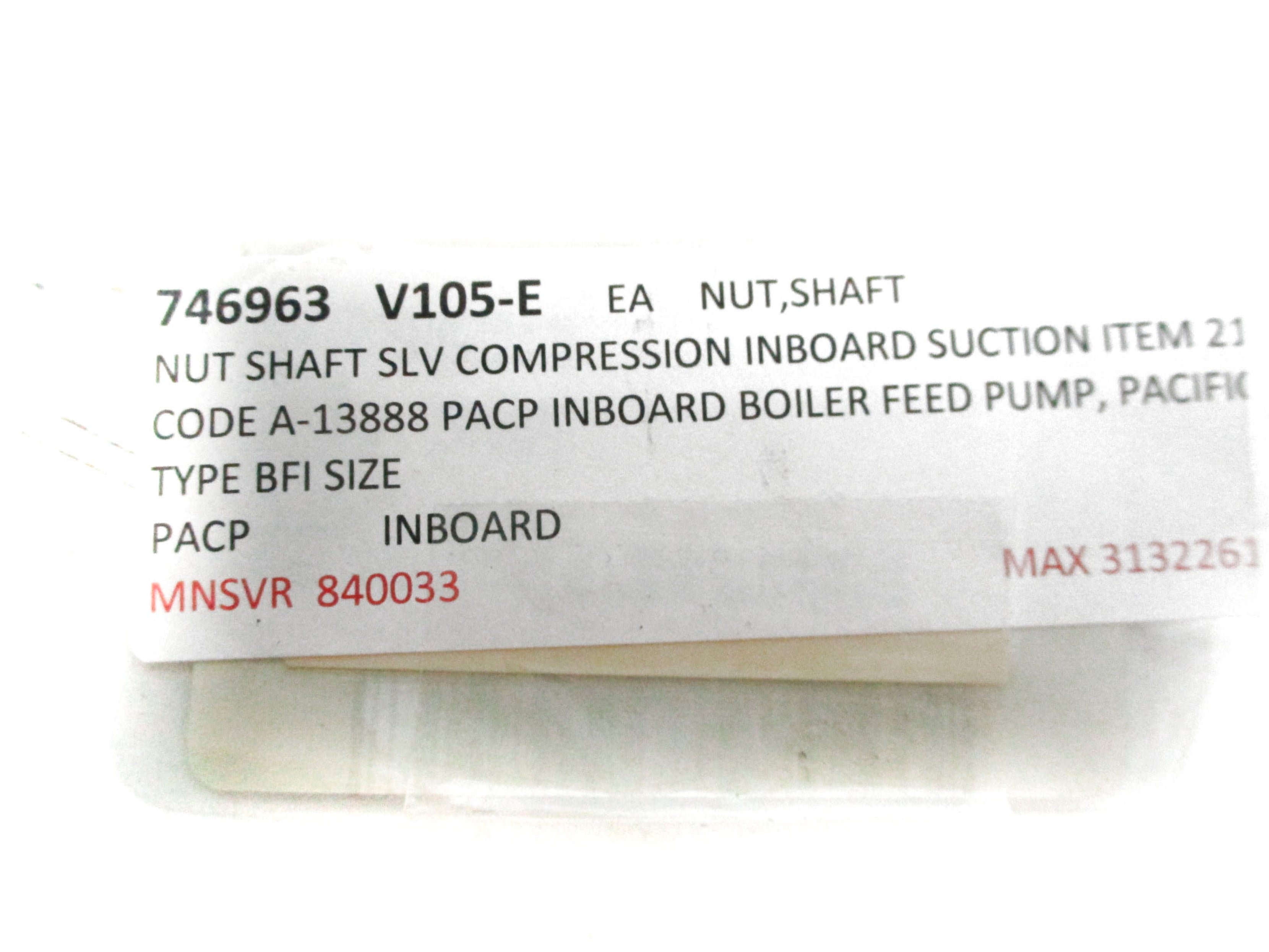 INDUSTRIAL MRO 840033 NSMP