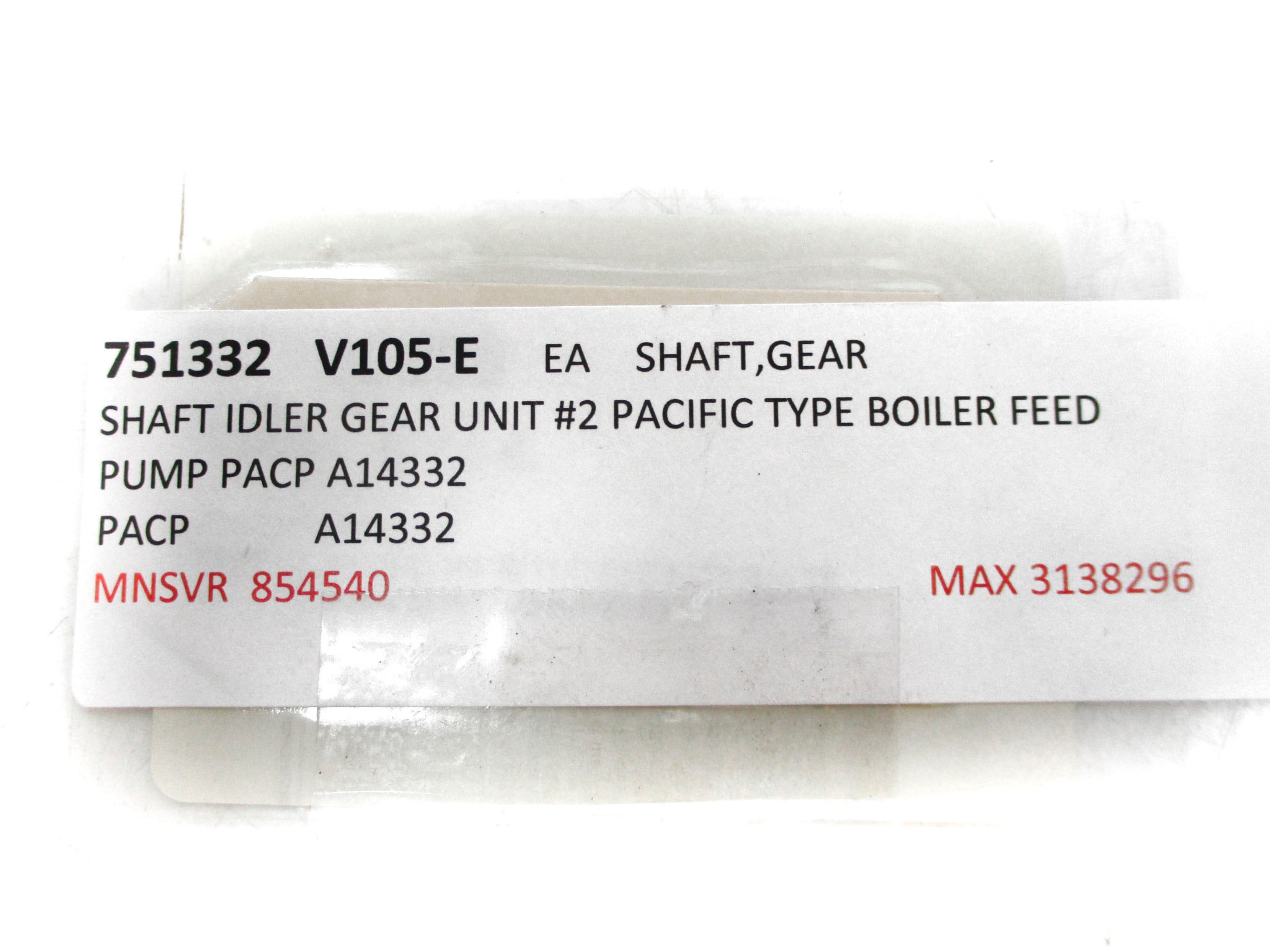 INDUSTRIAL MRO 854540 NSMP
