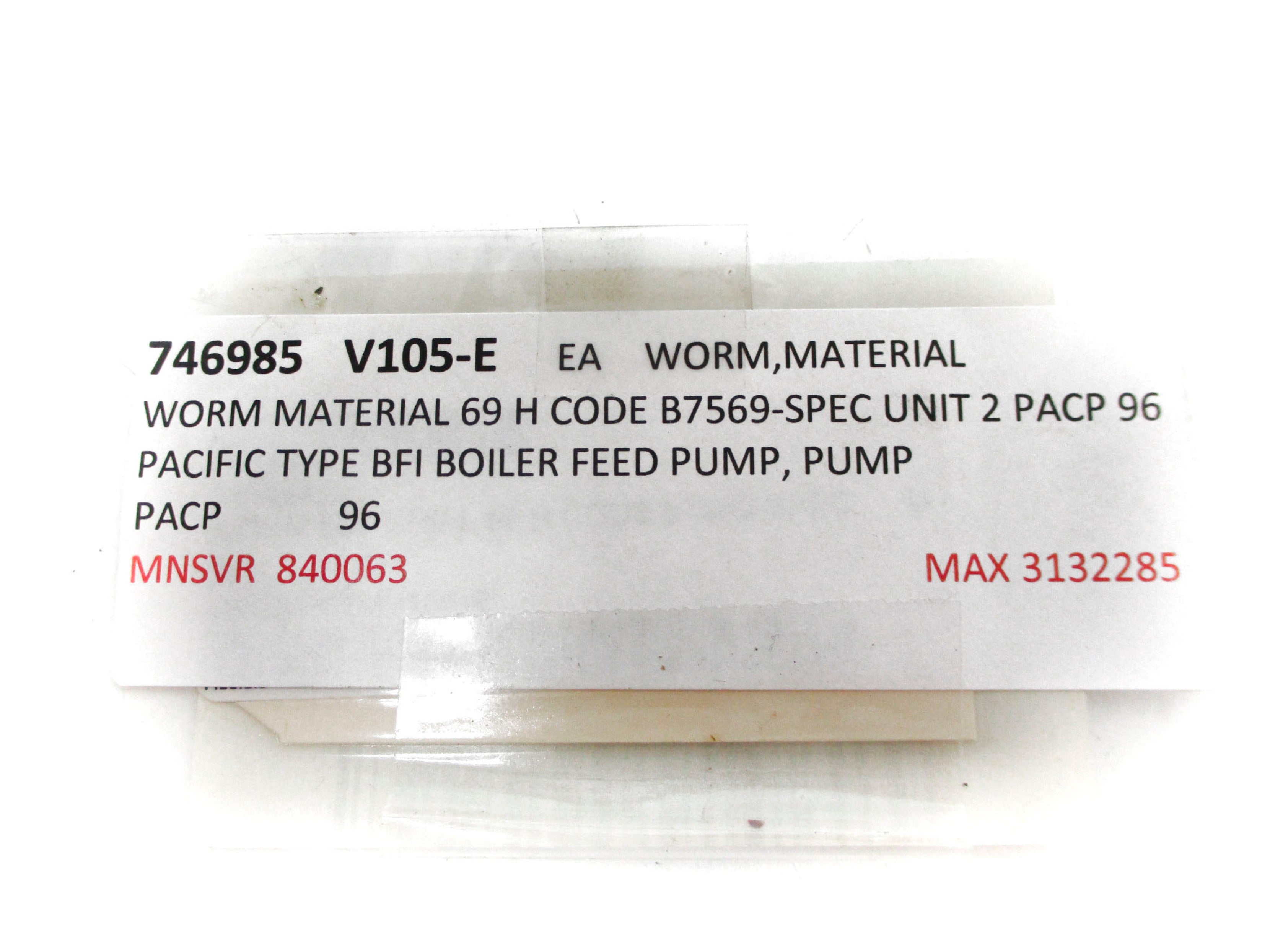 INDUSTRIAL MRO 840063 NSMP