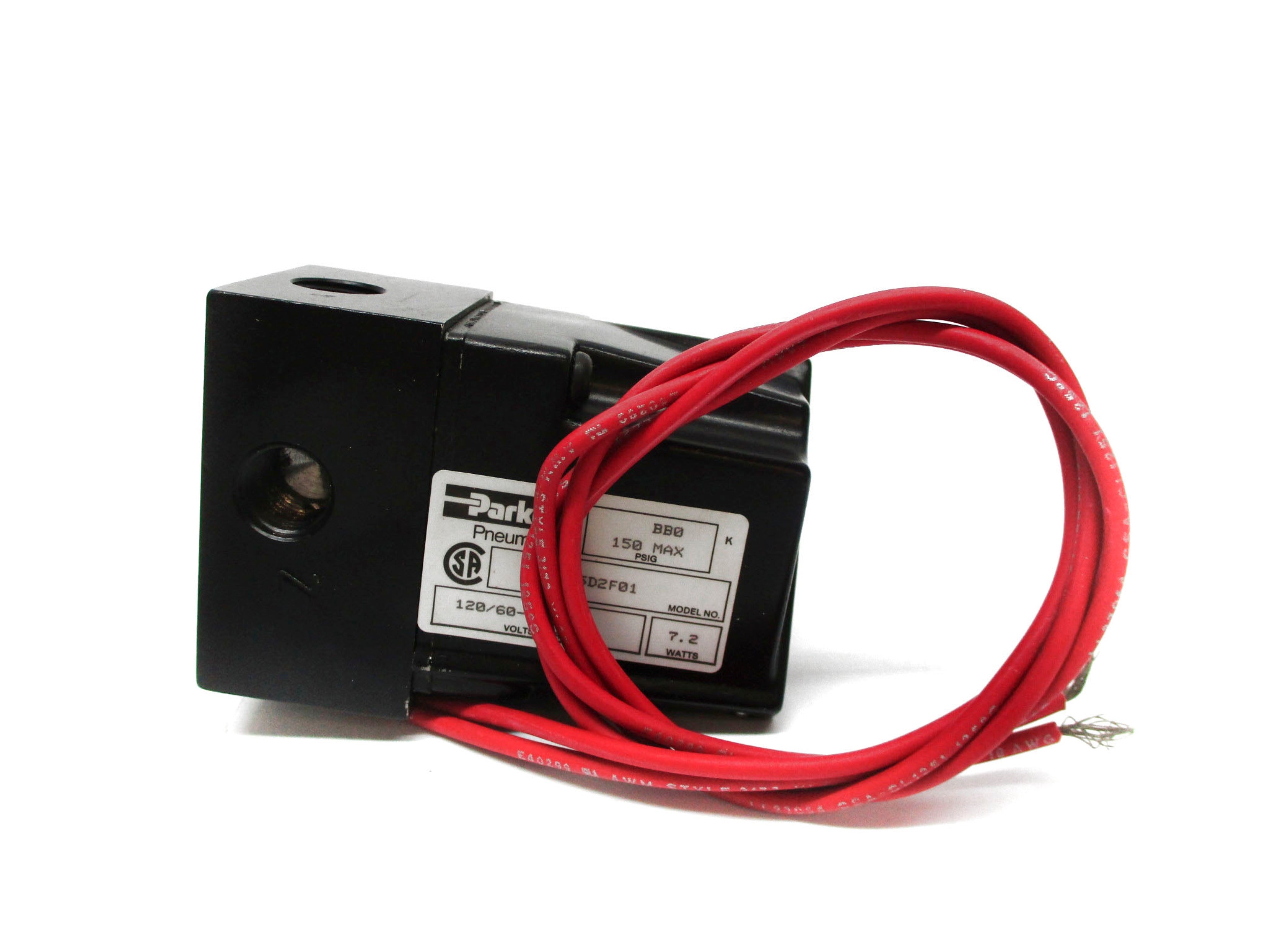 PARKER T20025D2F01 110/120V 150PSI NSMP