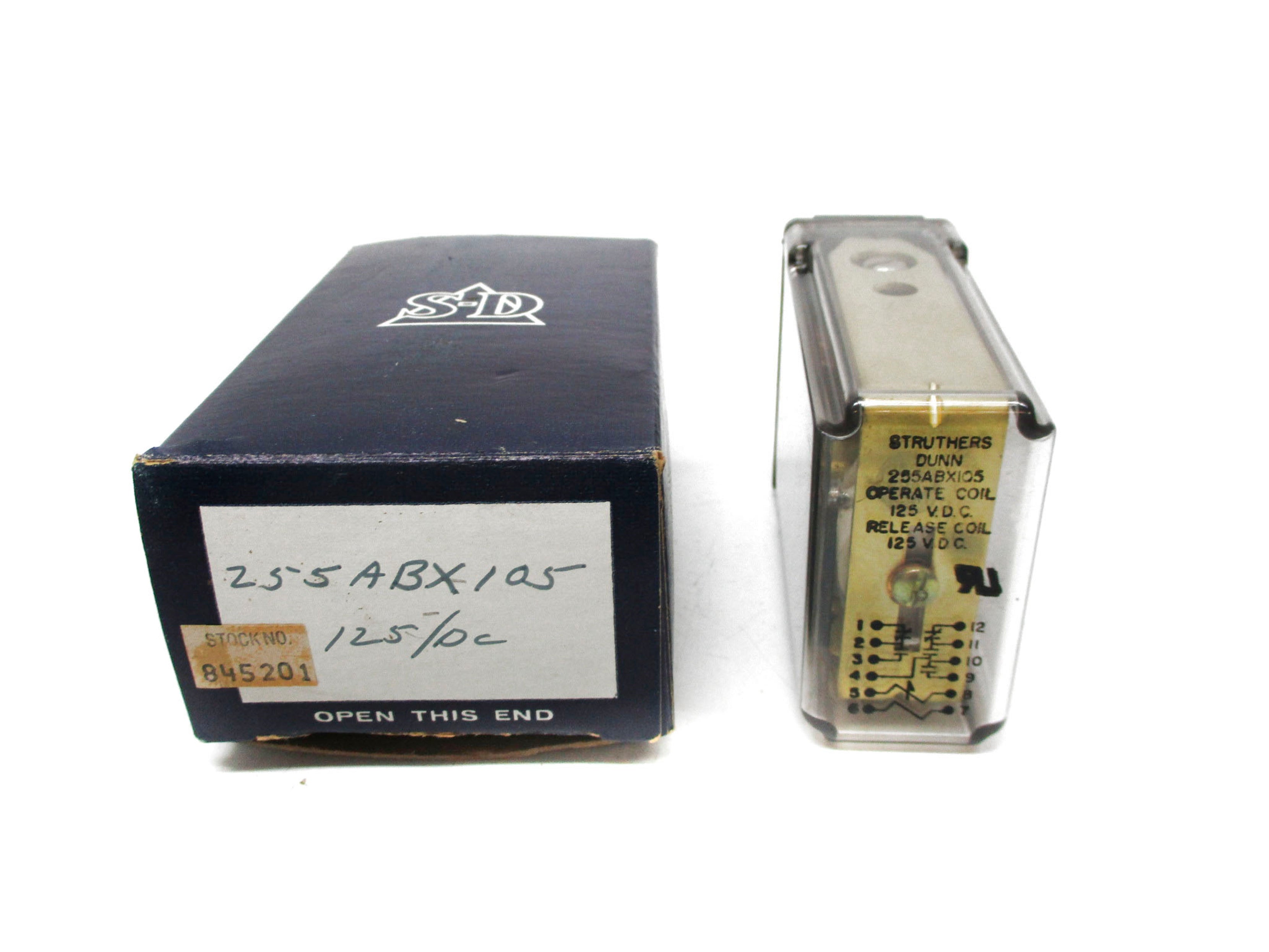 STRUTHERS DUNN 255ABX105 125VDC NSMP