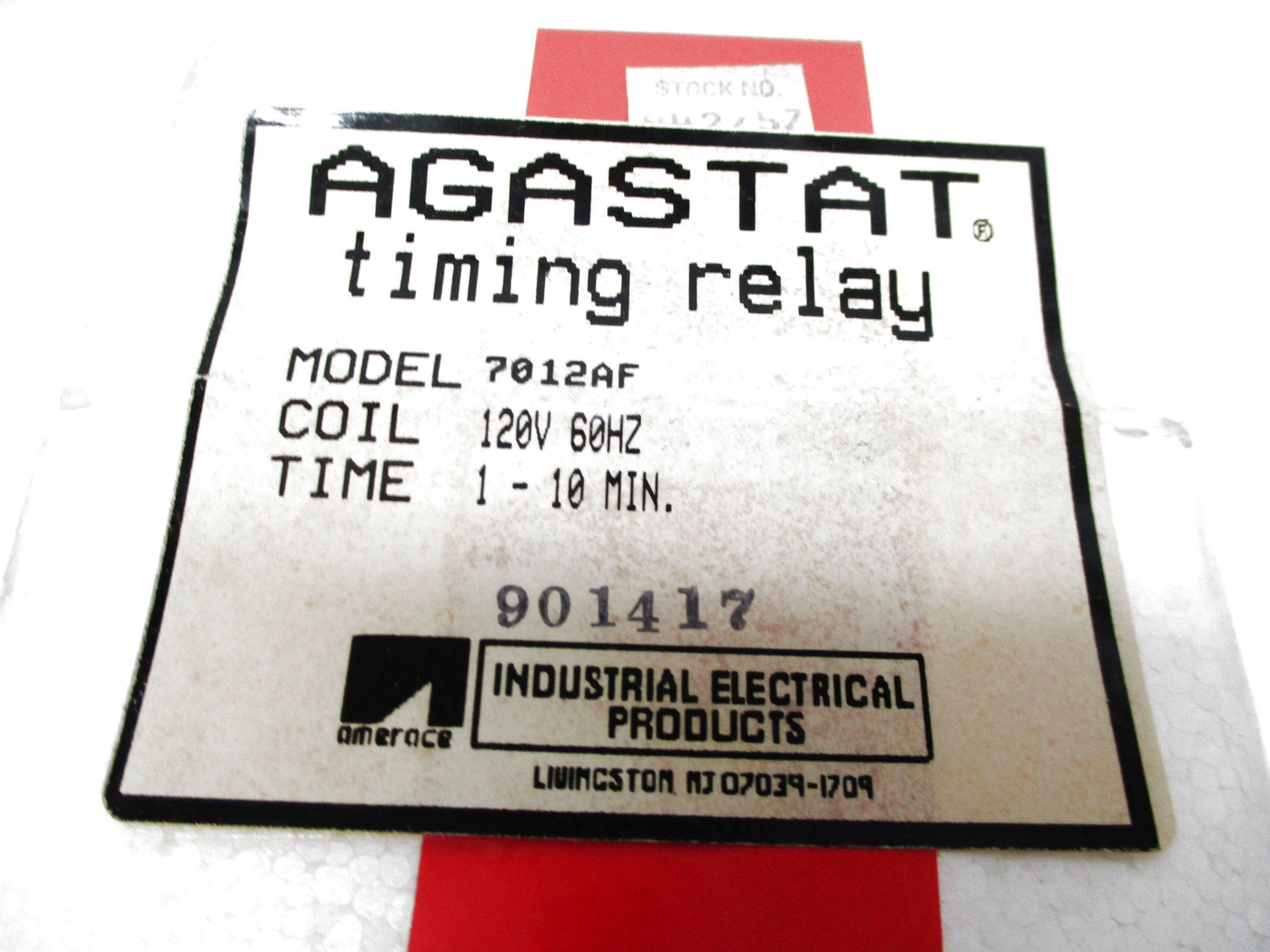 AGASTAT 7012AF 120V NSMP