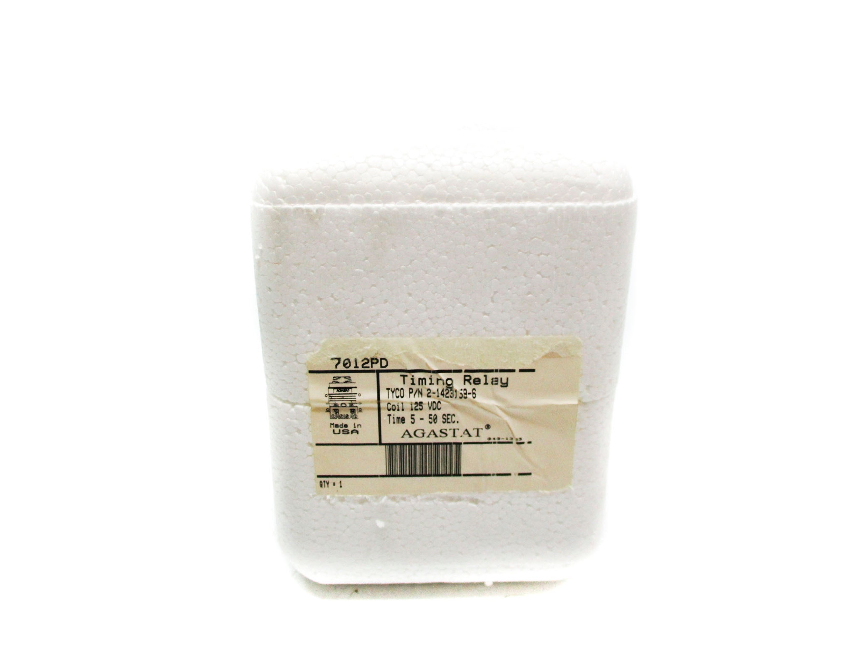 AGASTAT 7012PD 125VDC NSFS