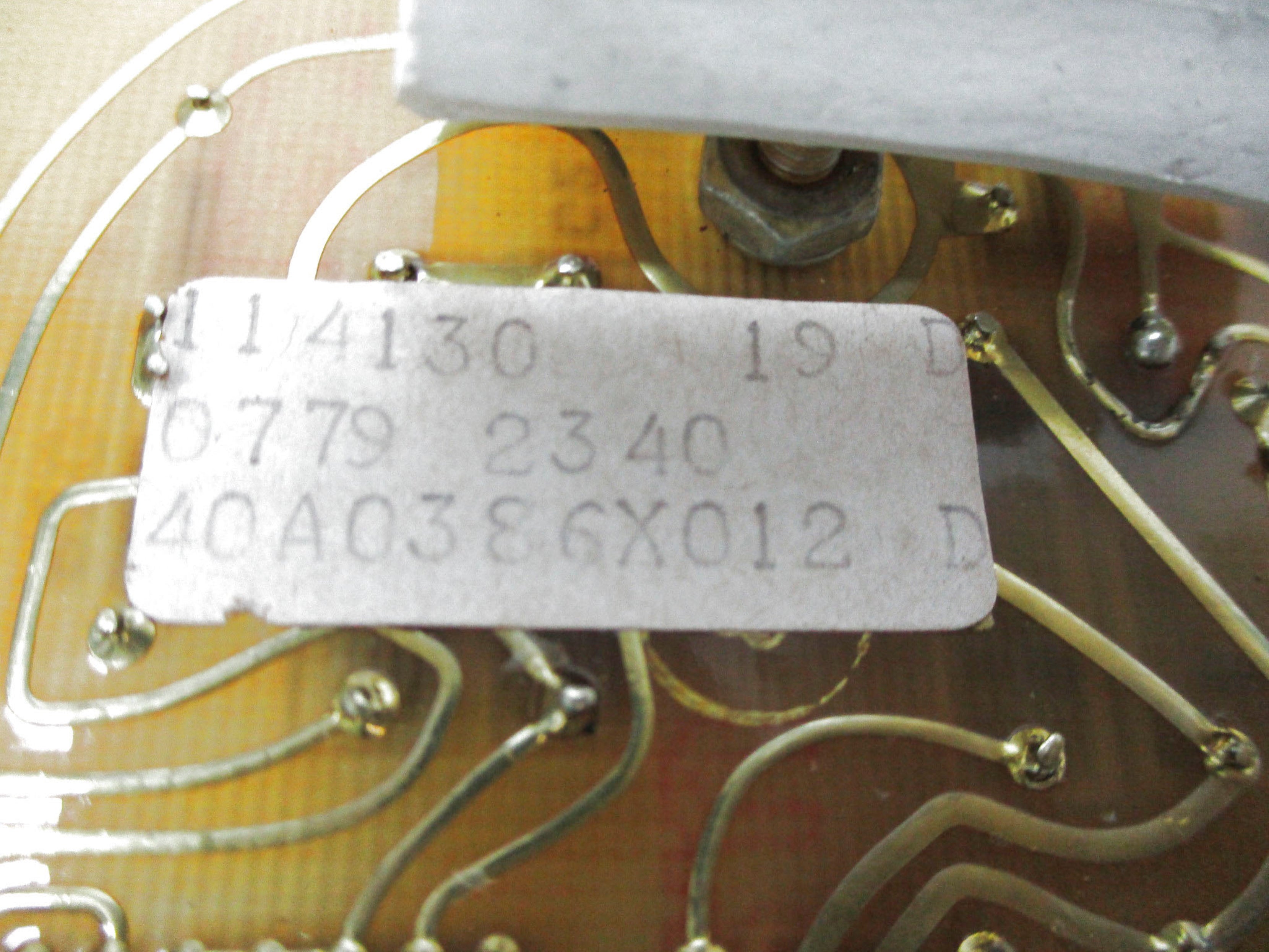 INDUSTRIAL MRO 40A0386X012 (AS PICTURED) NSNP