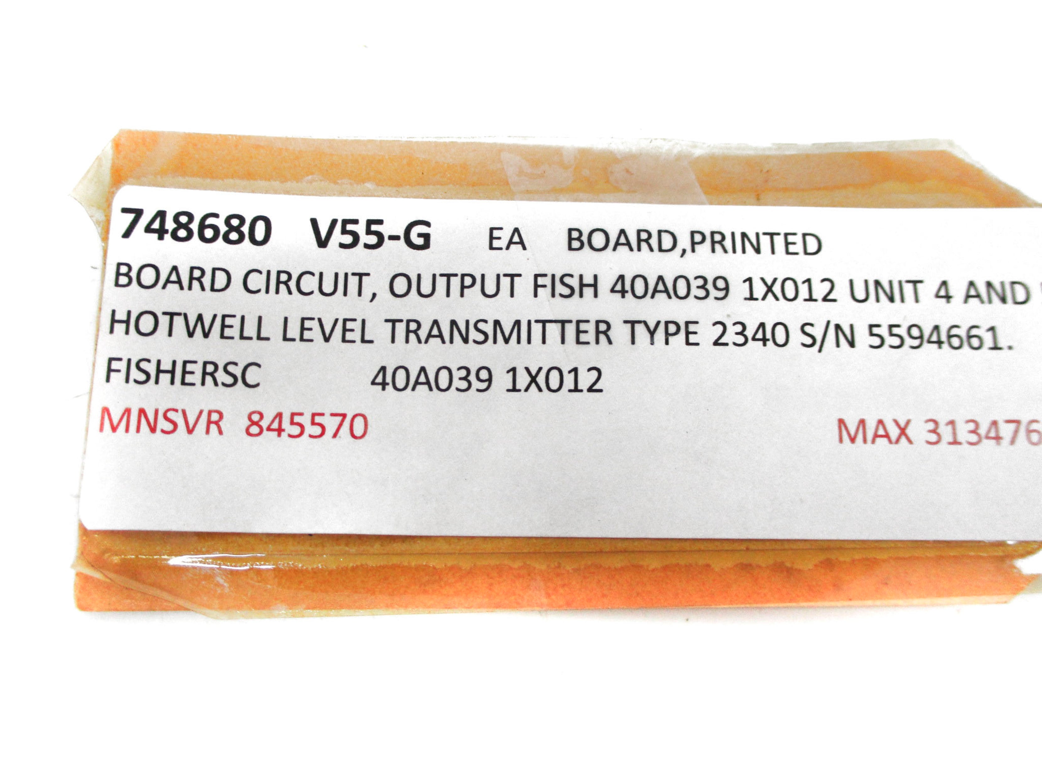 INDUSTRIAL MRO 40A0386X012 NSNP
