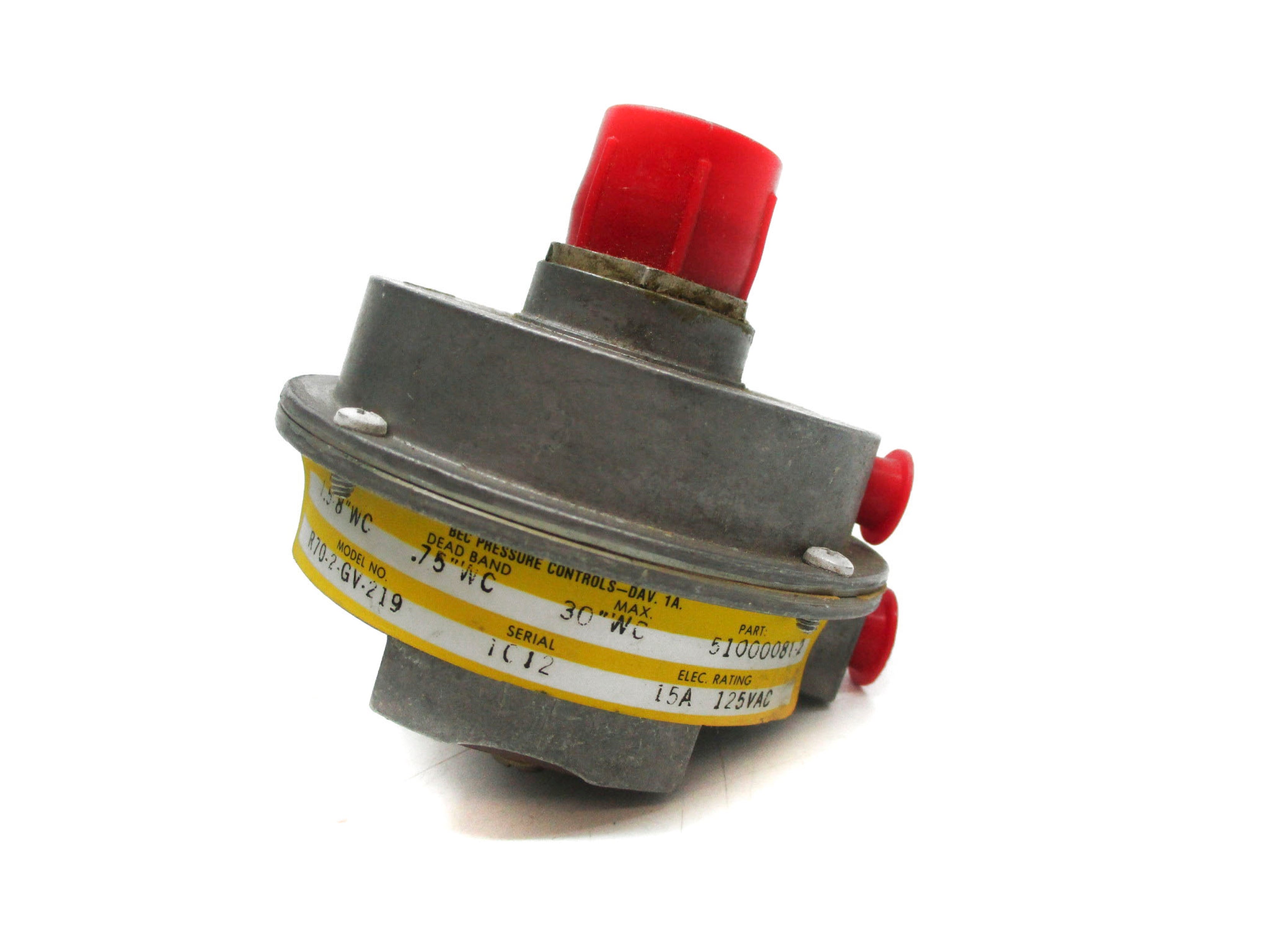 BEC PRESSURE CONTROLS R70-2-GV-219 UNMP
