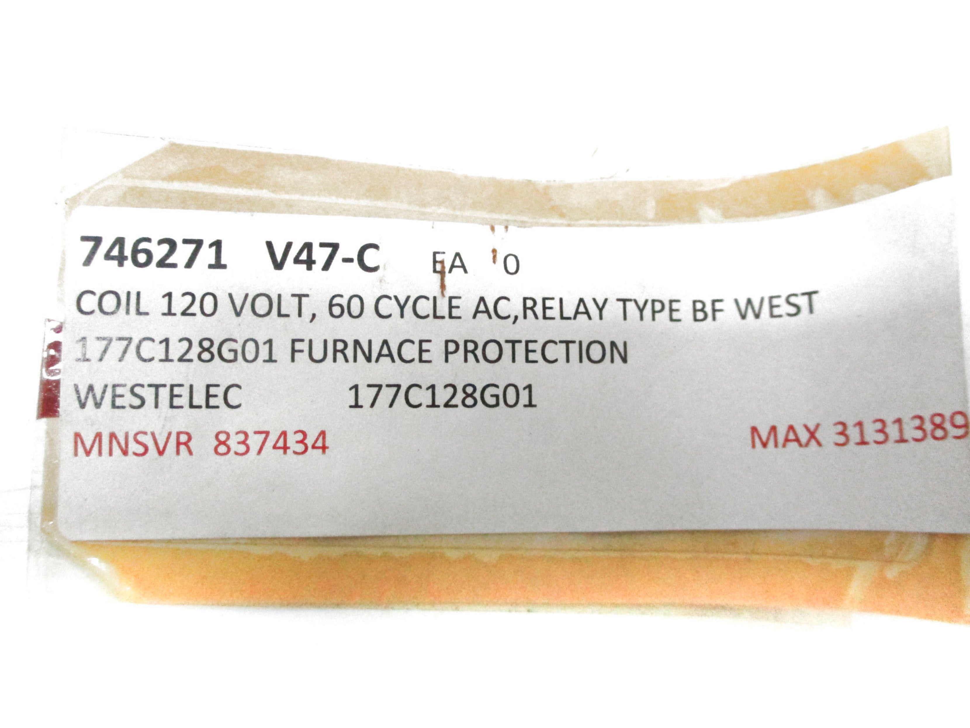 WESTINGHOUSE 177C128G01 UNMP