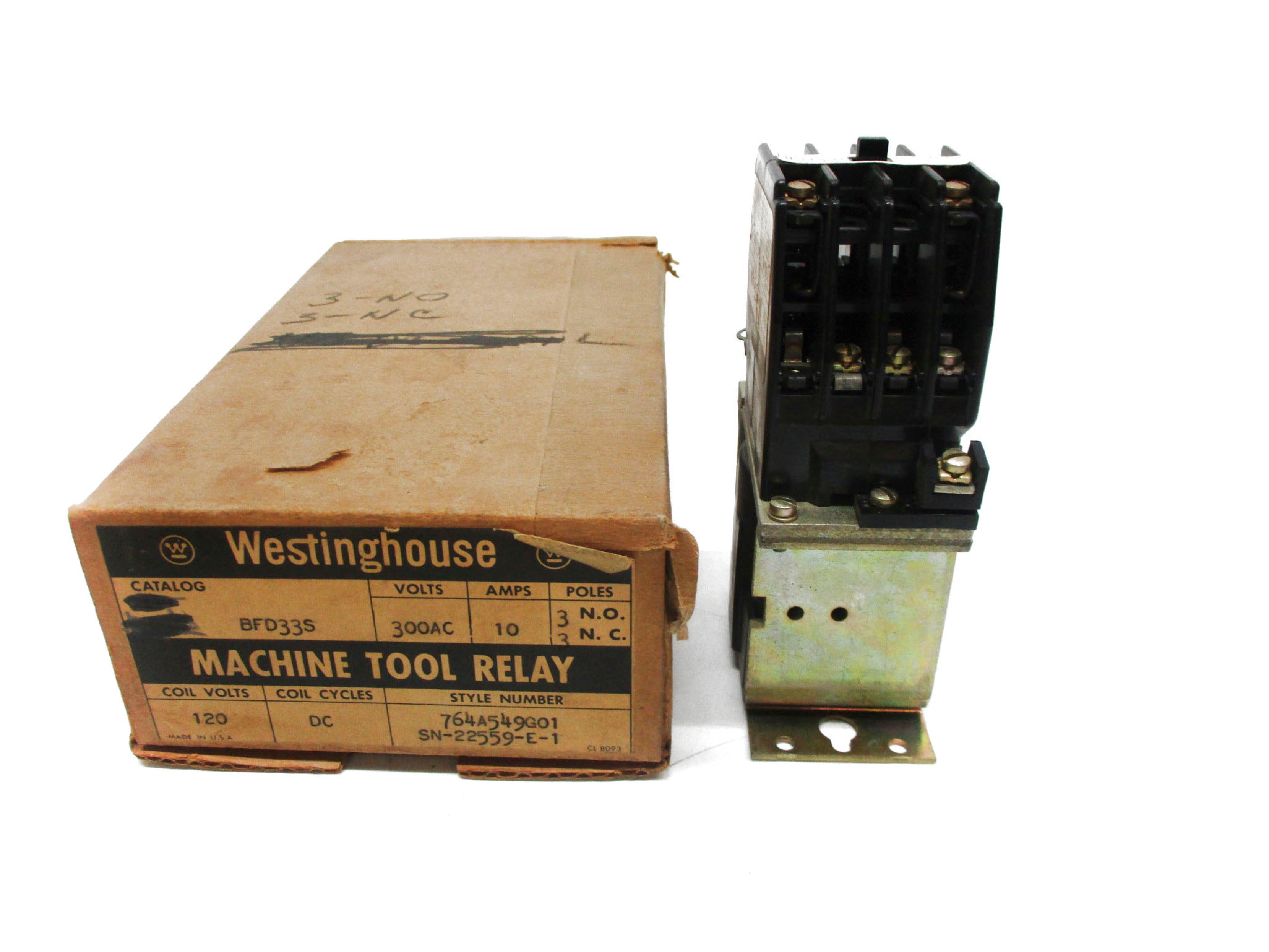 WESTINGHOUSE BFD33S 120VDC NSMP