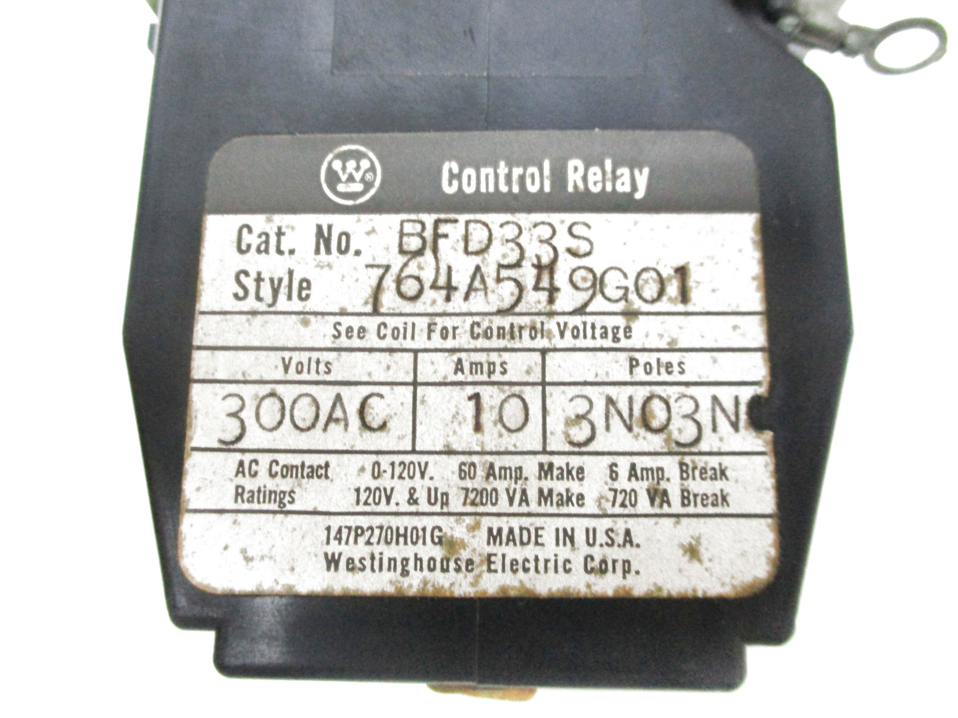WESTINGHOUSE BFD33S 120VDC NSMP