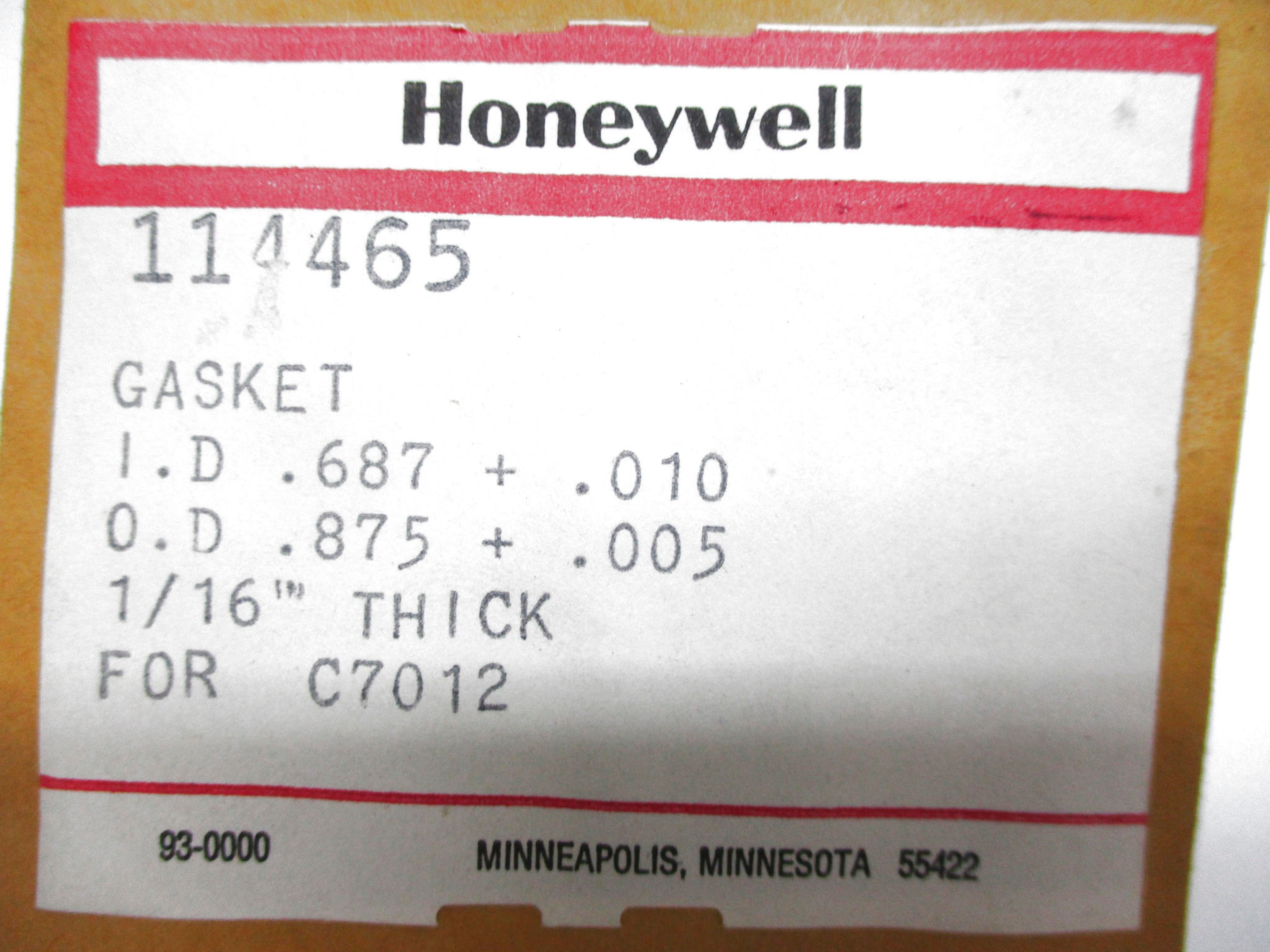 HONEYWELL 114465 NSMP