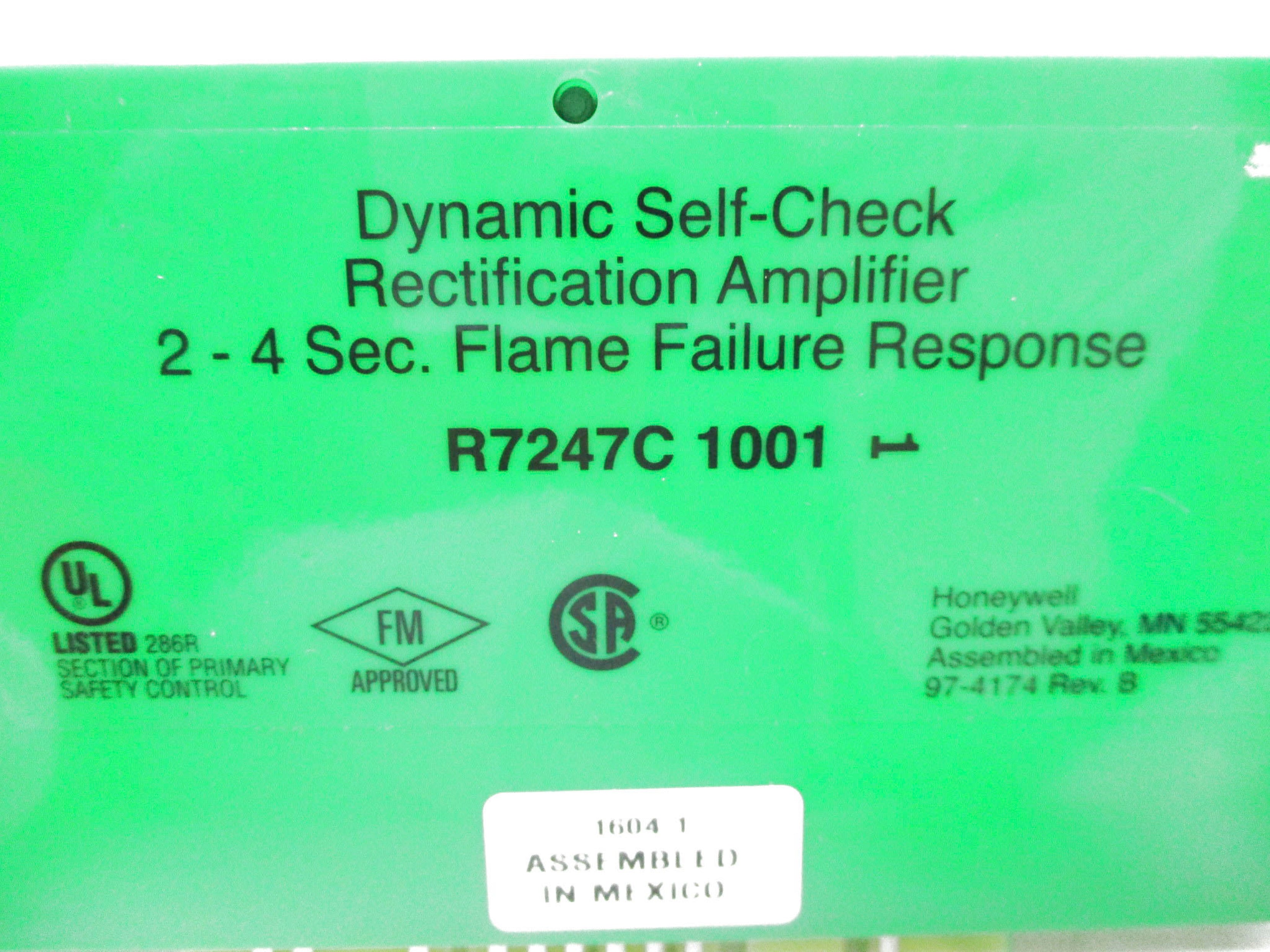 HONEYWELL R7247C1001 2-4SECS NSMP