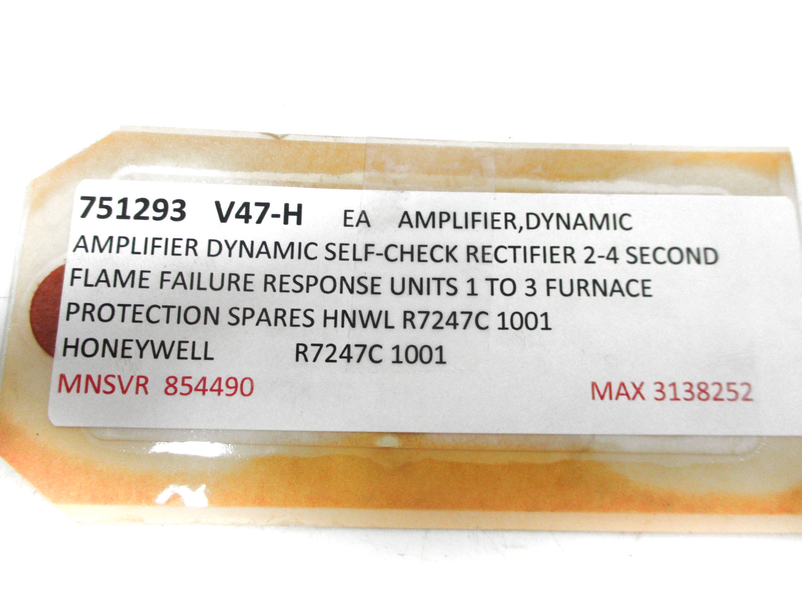 HONEYWELL R7247C1001 2-4SECS NSMP