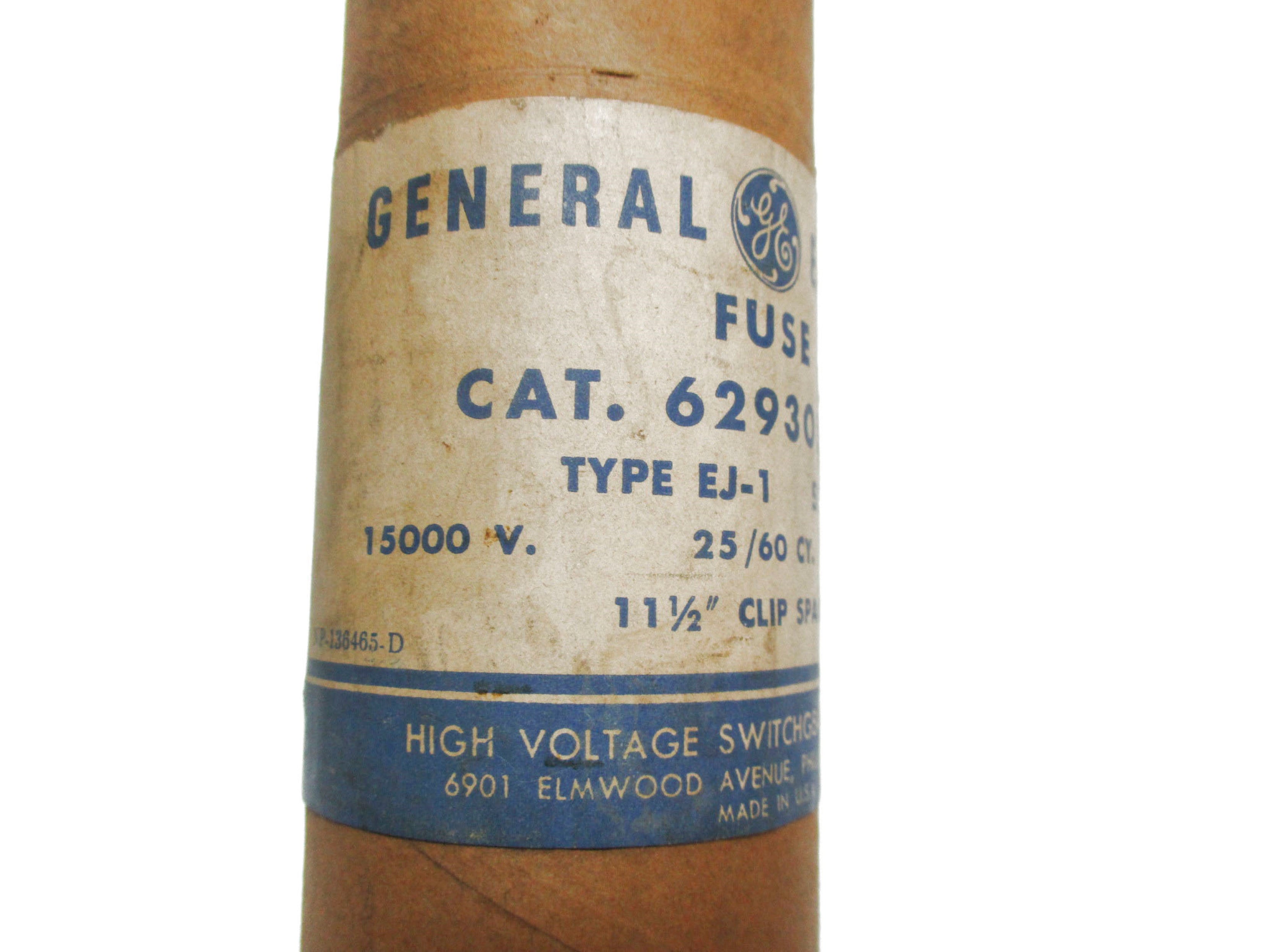 GENERAL ELECTRIC 6293011G19 NSFS
