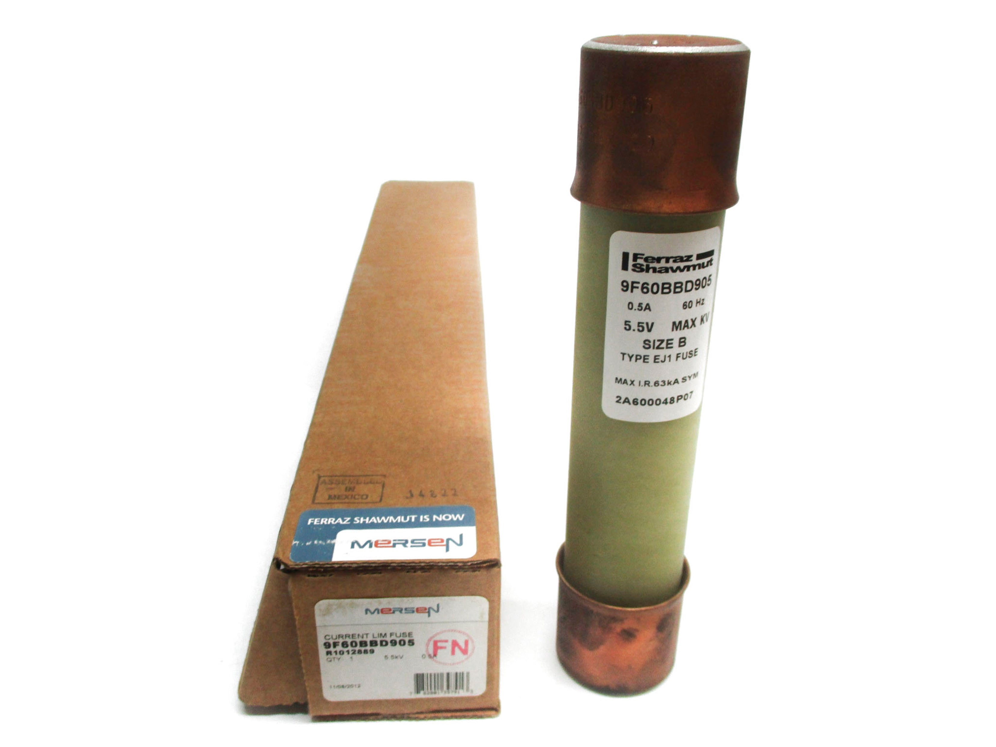 FERRAZ SHAWMUT 9F60BBD905 0.5A 5.5V NSMP
