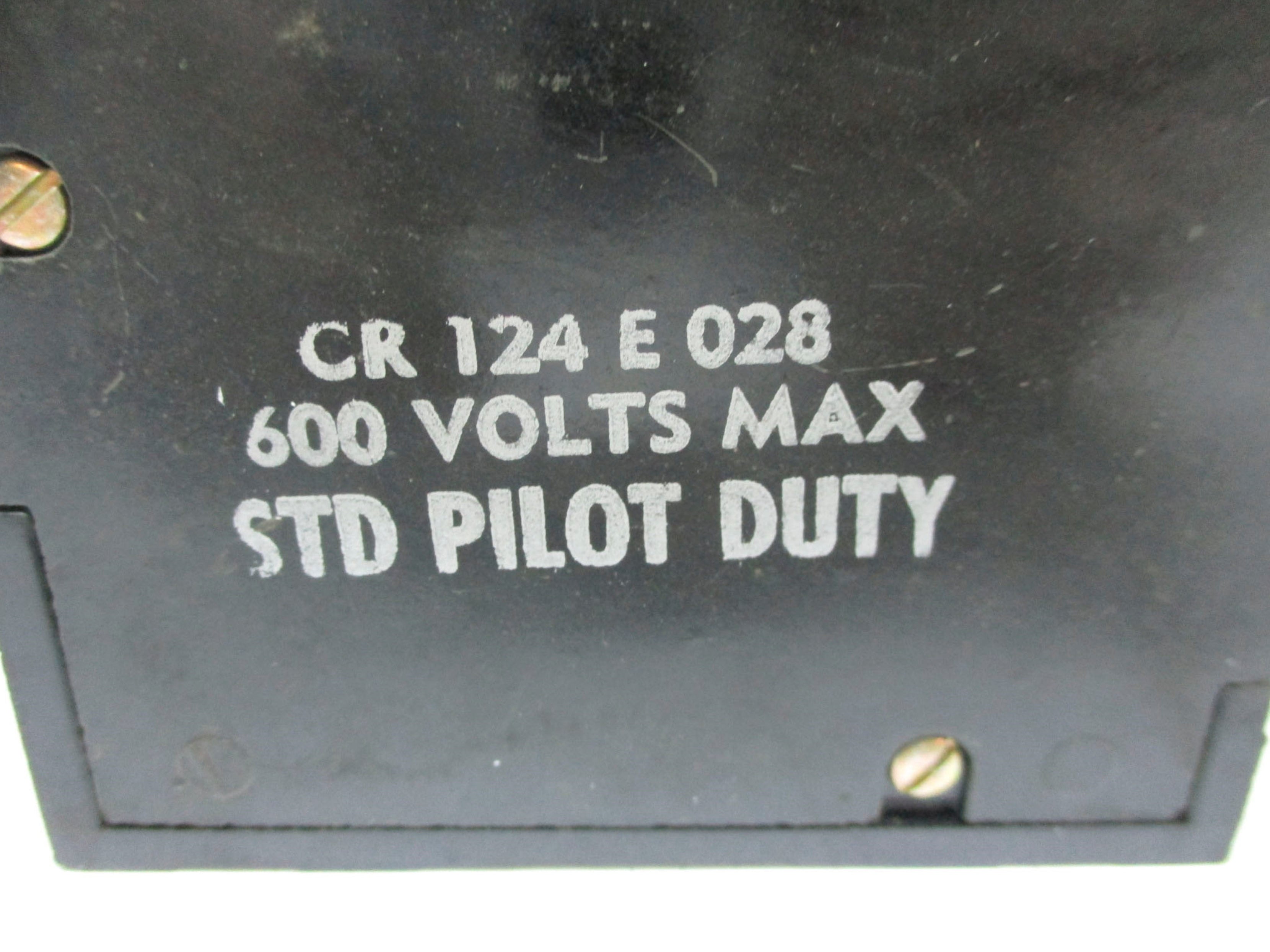 GENERAL ELECTRIC CR124E028 600V NSNP