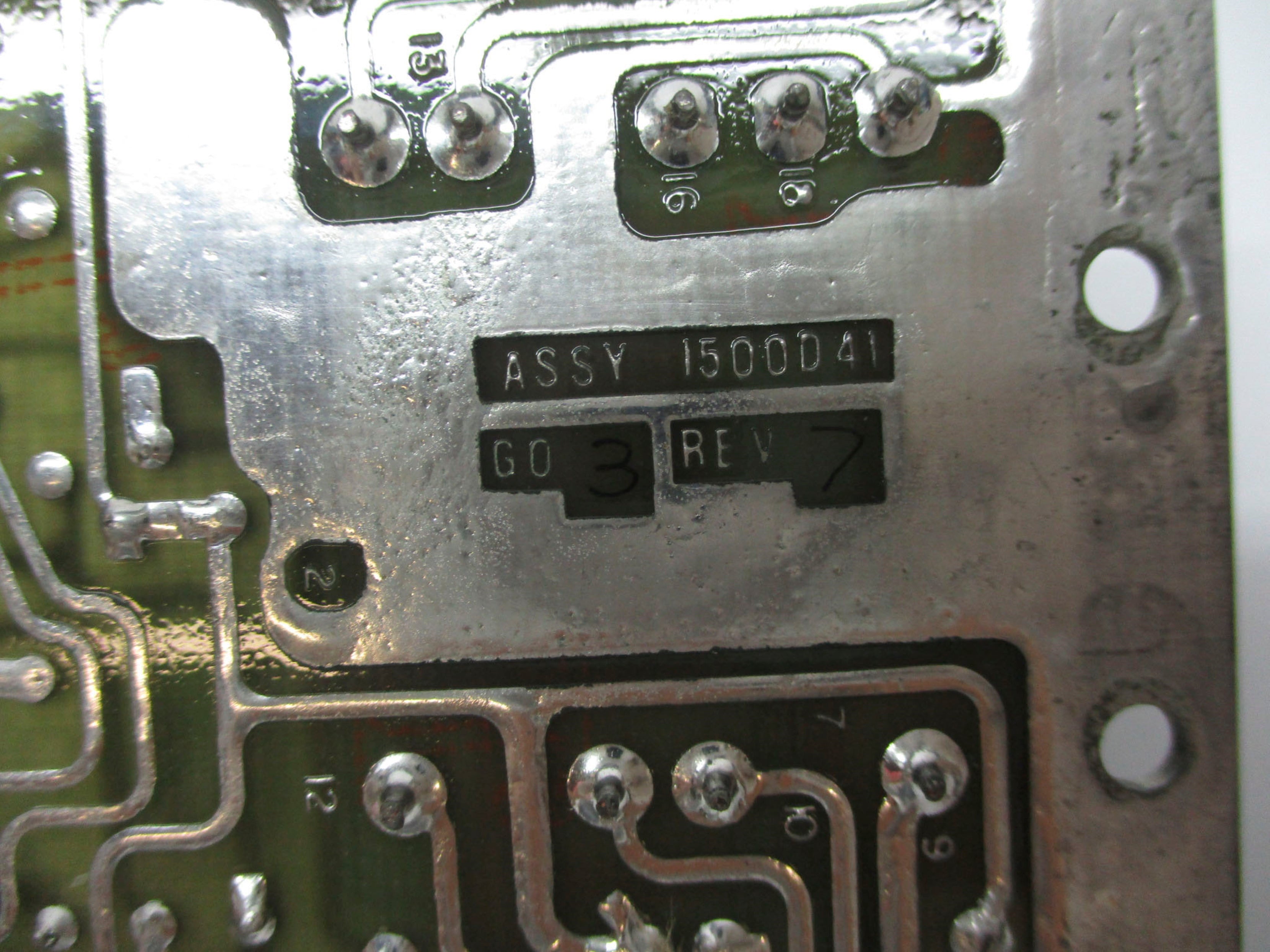 INDUSTRIAL MRO 1500D41G03 REV. 7 UNMP