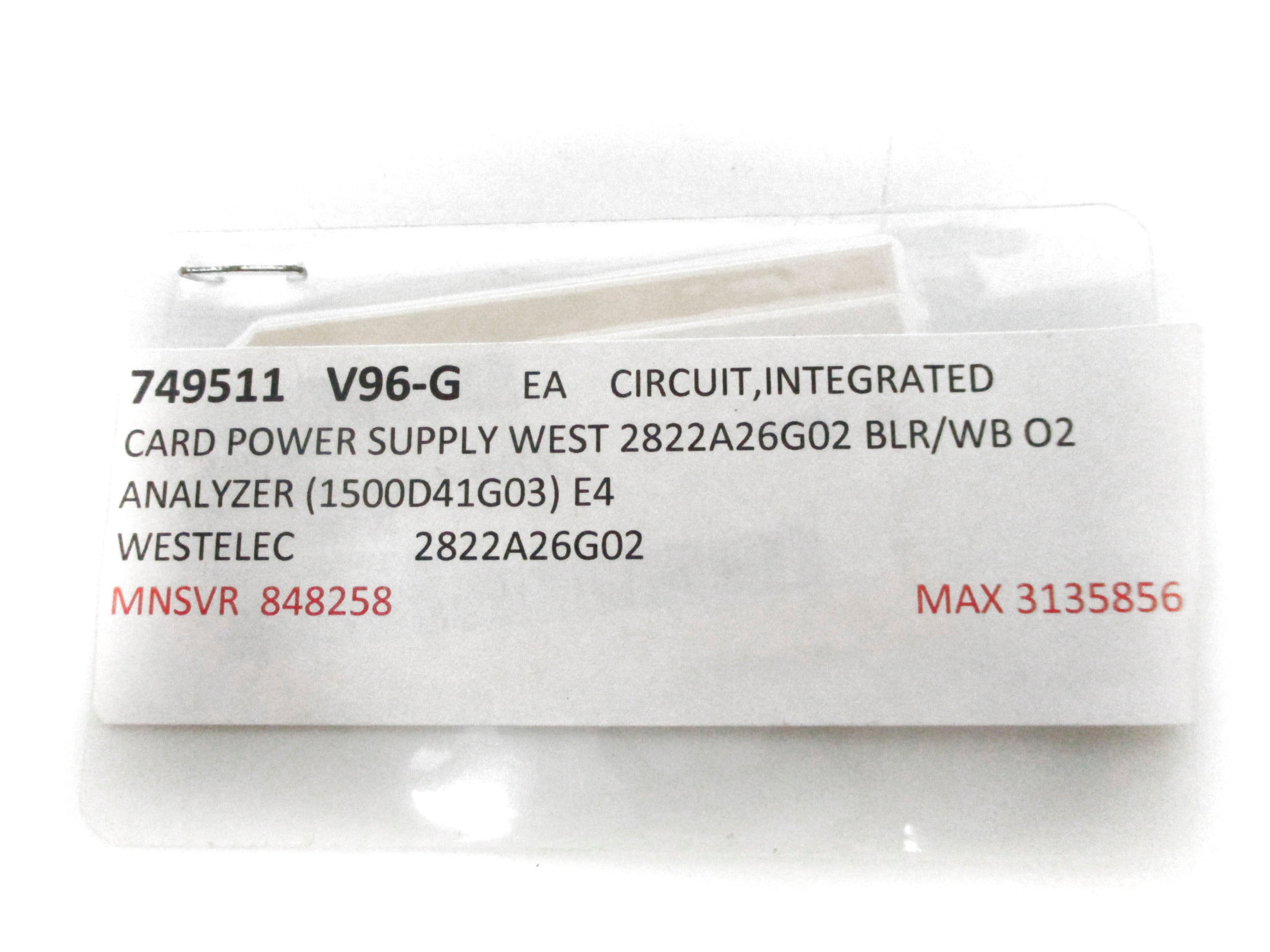 INDUSTRIAL MRO 1500D41G03 REV. 7 UNMP