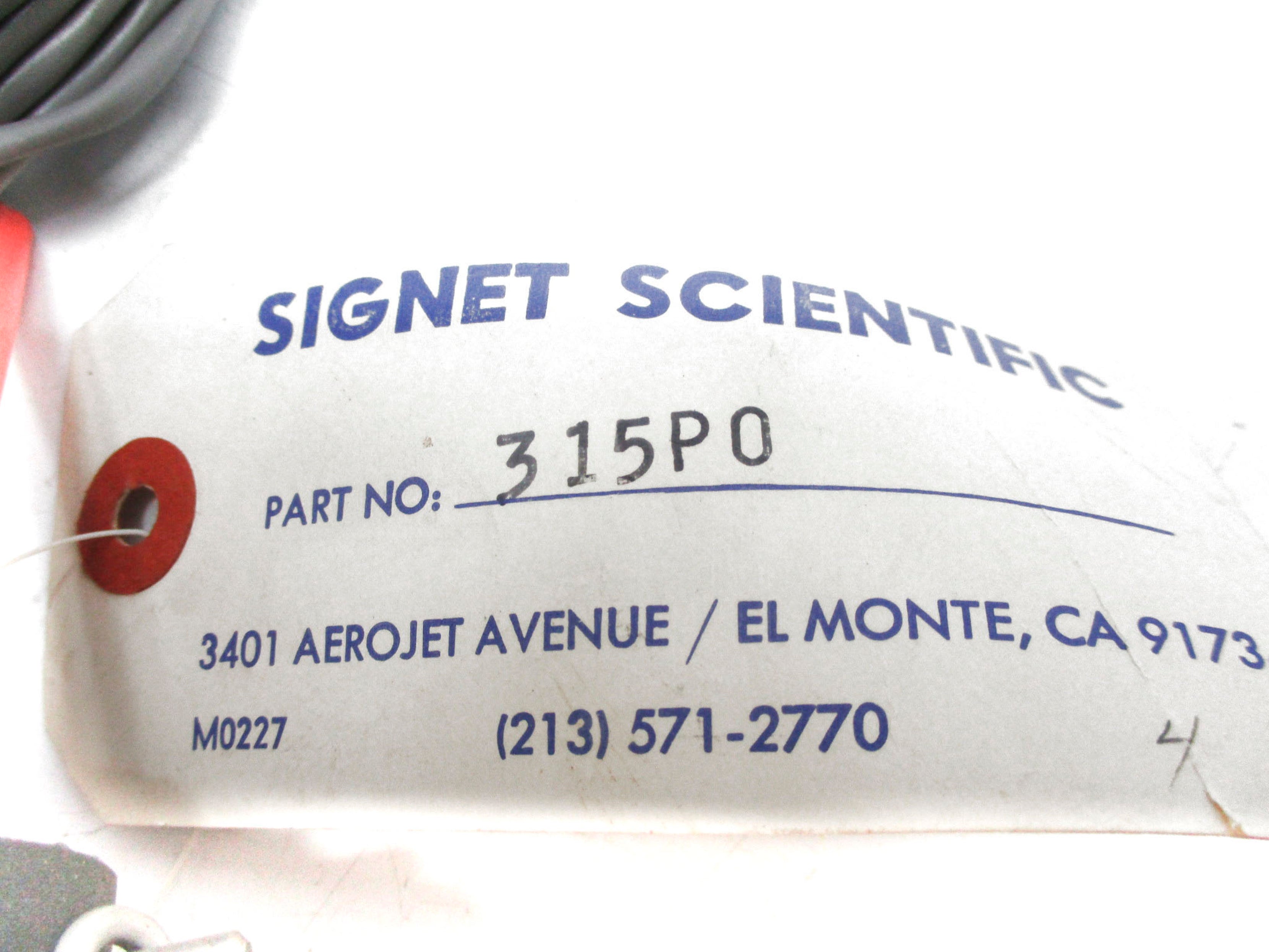 SIGNET SCIENTIFIC MK315-P0 UNMP