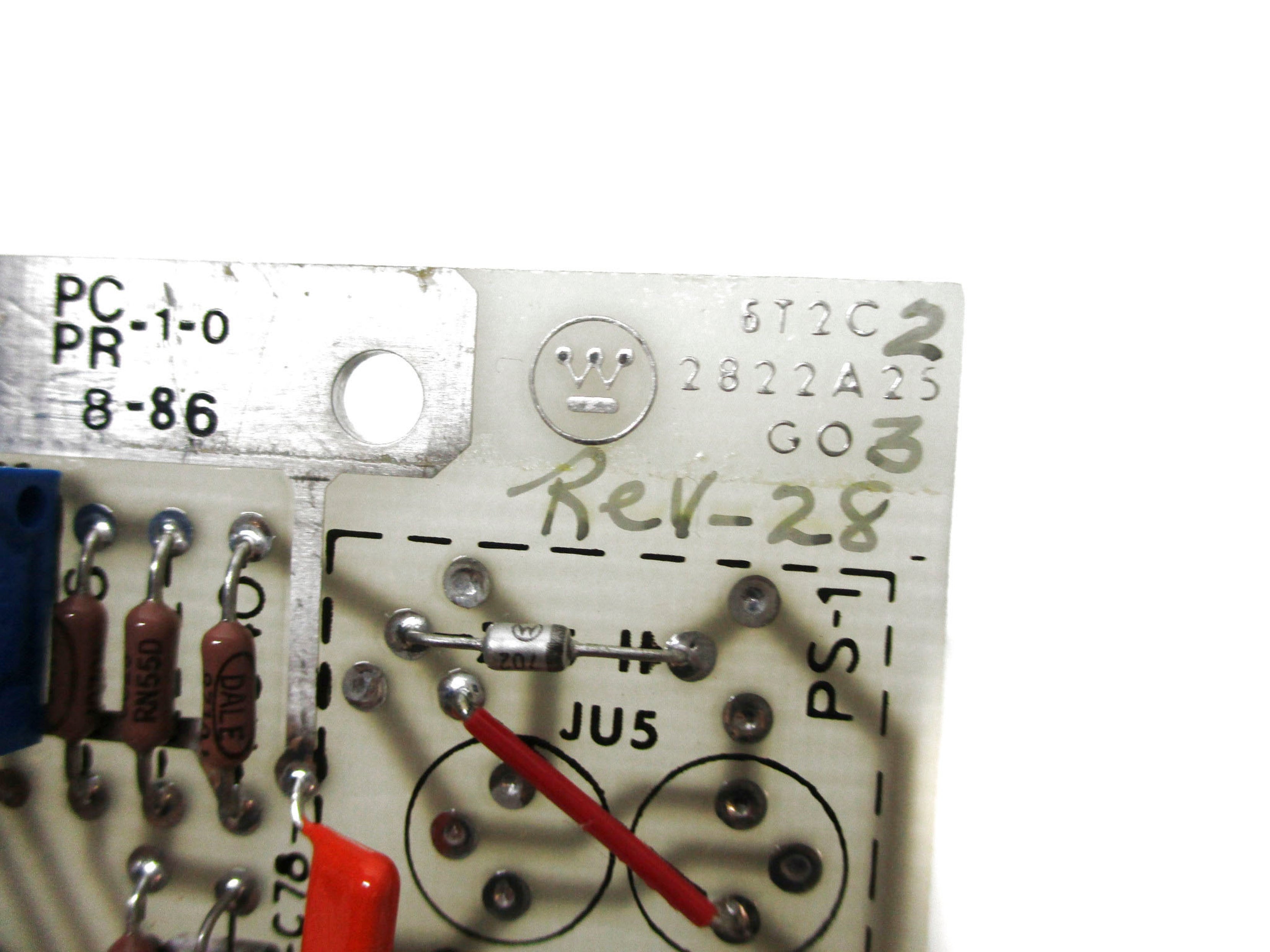 WESTINGHOUSE 2822A25G03 UNMP