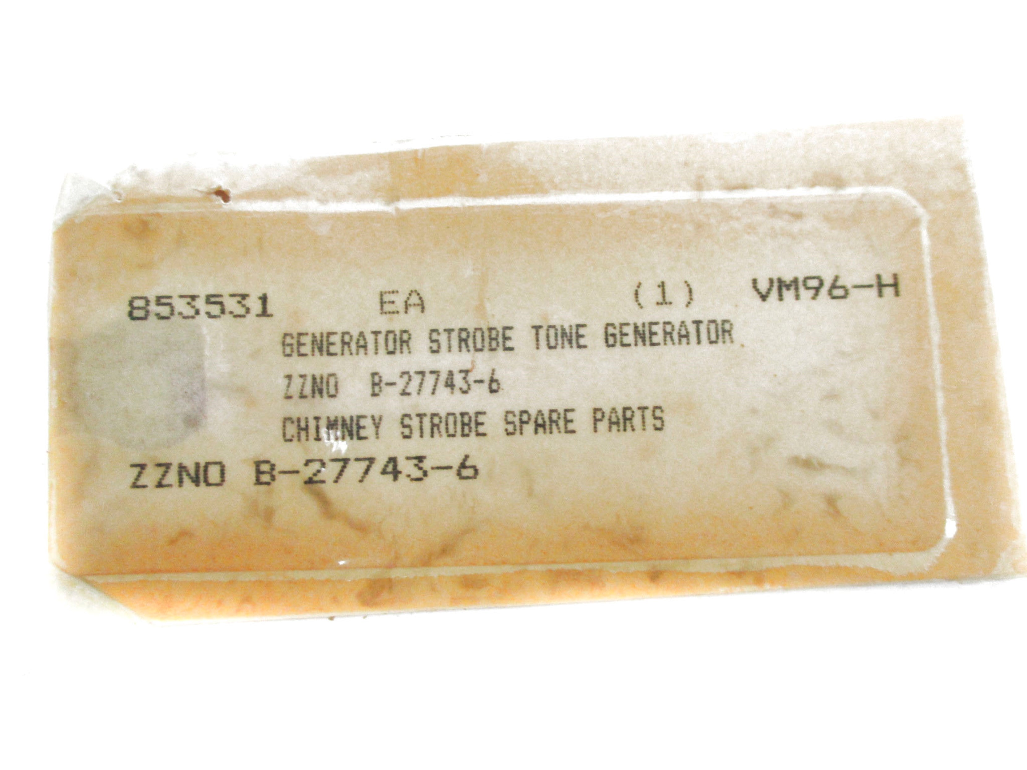 INDUSTRIAL MRO B-27743-6 NSNP